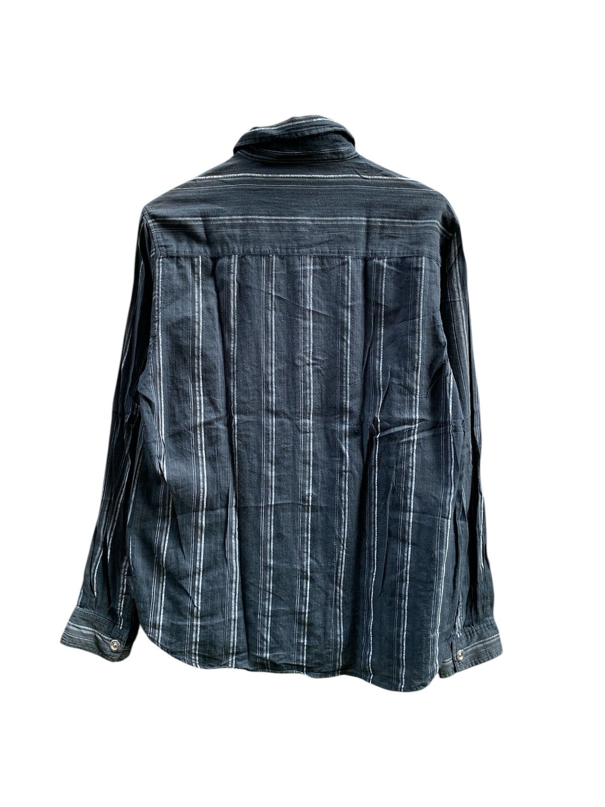 Tornado Mart Rare Y2k Bernings Sho Statement shirt sashiko stich design Size US L / EU 52-54 / 3 - 4 Thumbnail