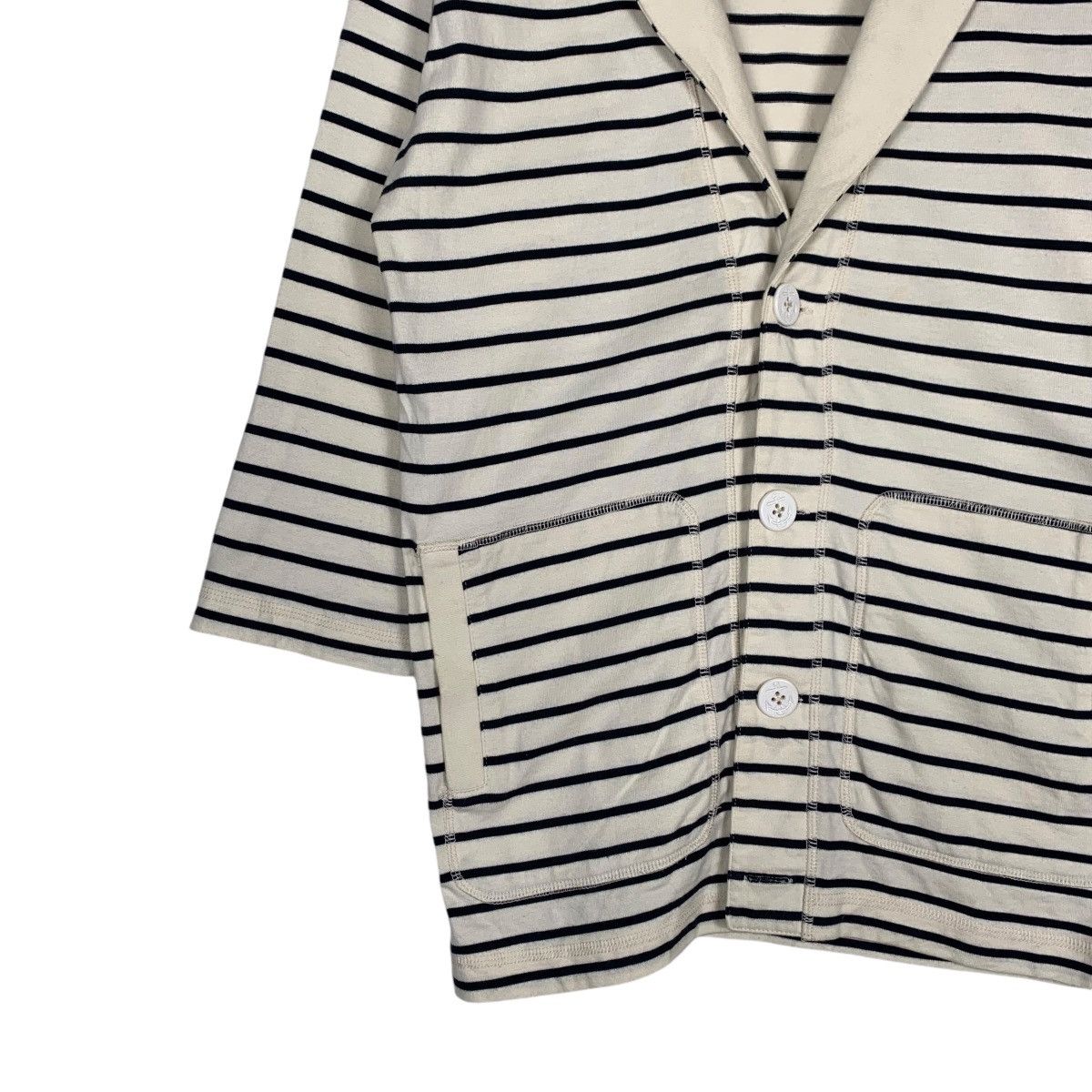 Katharine Hamnett London Katherine Hamnett London Stripe Jacket Size L / US 10 / IT 46 - 3 Thumbnail