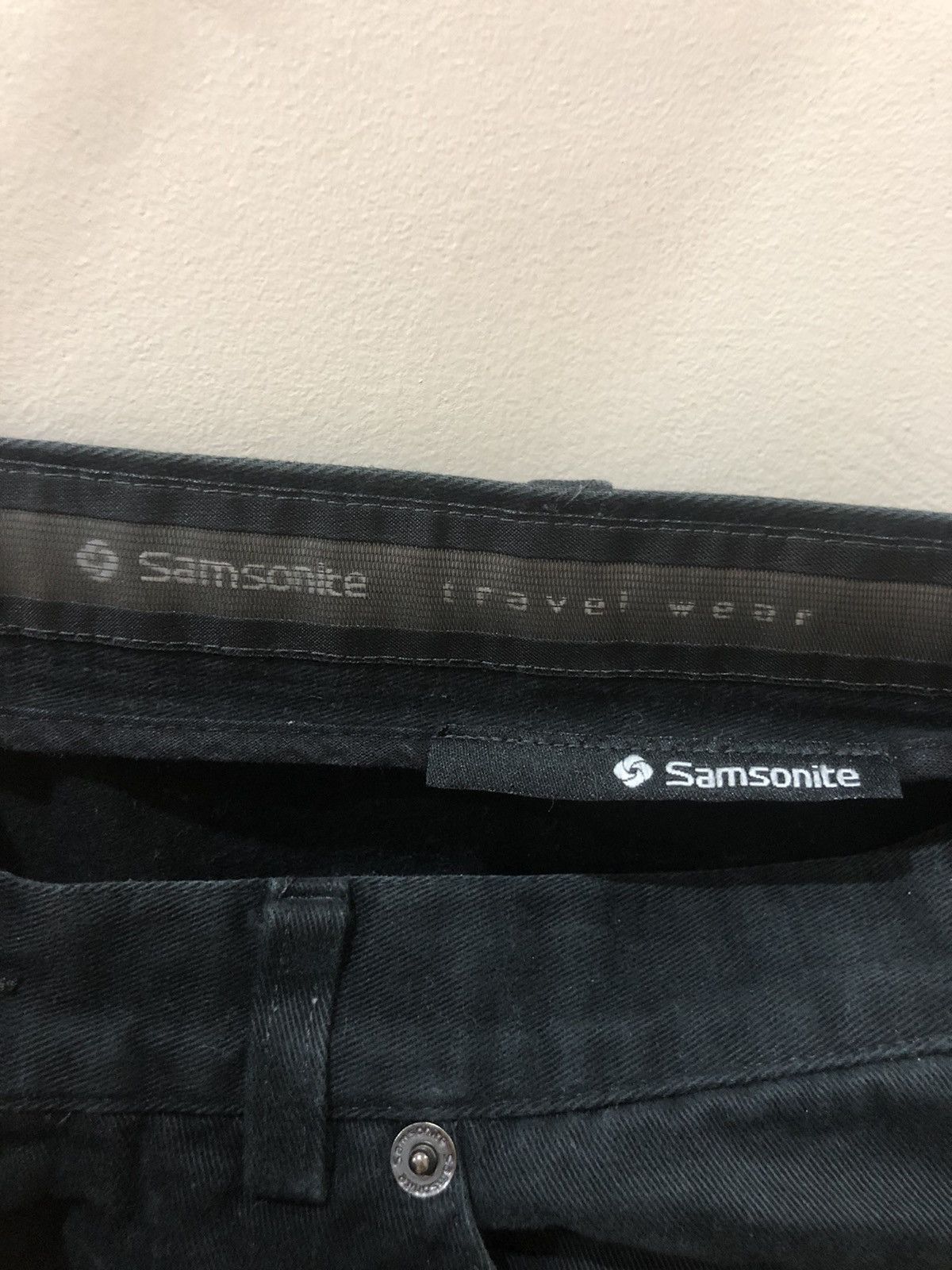 Neil Barrett × Samsonite Sansonite Travel Wear Collection black pants Size US 32 / EU 48 - 7 Thumbnail
