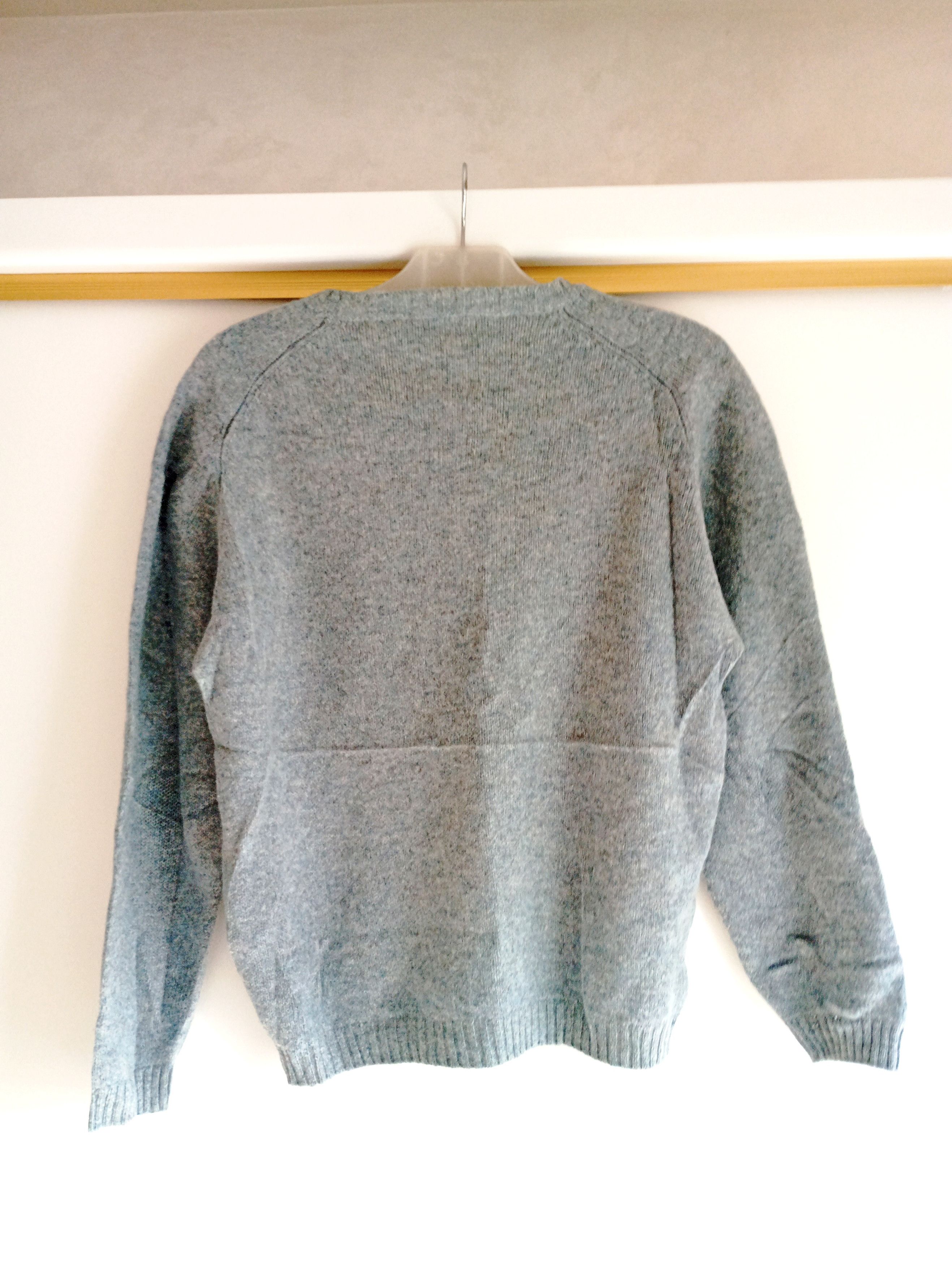 Burberry VINTAGE BURBERRY LONDON GRAY WOOL SWEATER Size US M / EU 48-50 / 2 - 4 Thumbnail