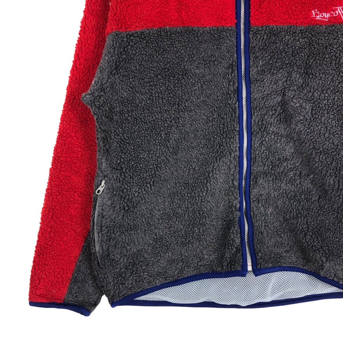 Boycott 📌Vintage Fleece Dip Pile Sherpa Jacket Multi Colour Boycott Size US M / EU 48-50 / 2 - 5 Thumbnail