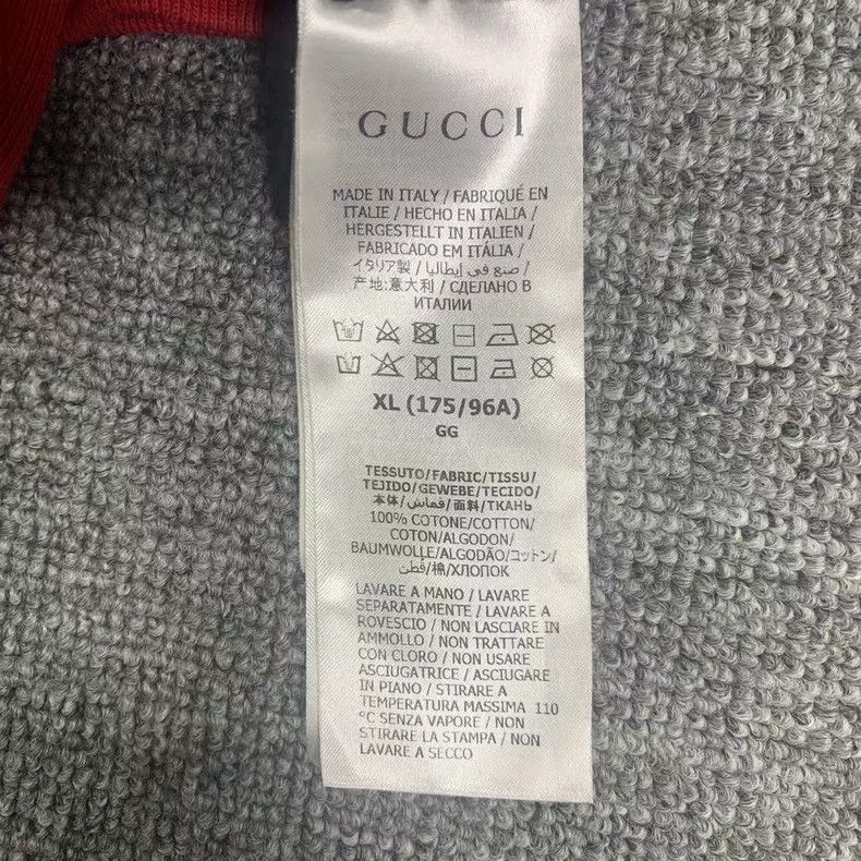 Gucci Gucci Letter printed hooded sweatshirt 2501-Nextarrow Size US XL / EU 56 / 4 - 4 Thumbnail