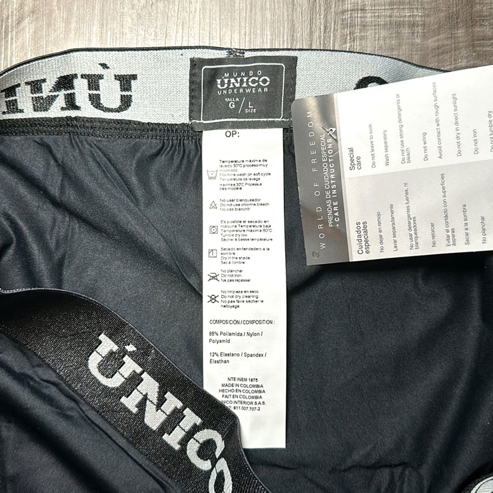 Vintage Unico Boxer Brief Shirt? Size 42R - 3 Thumbnail