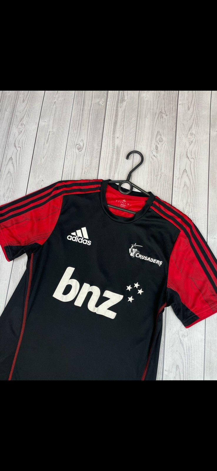 Adidas Adidas Crusaders rugby jersey size M rare Size US M / EU 48-50 / 2 - 2 Thumbnail