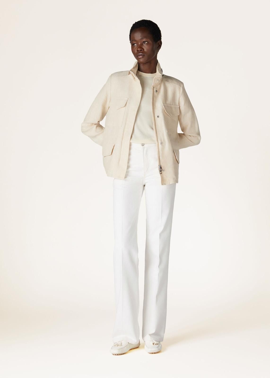 Loro Piana o1srvl11e0525 FAN6444 Iconic Traveller Mini Jacket Size XL / US 12-14 / IT 48-50 - 4 Thumbnail