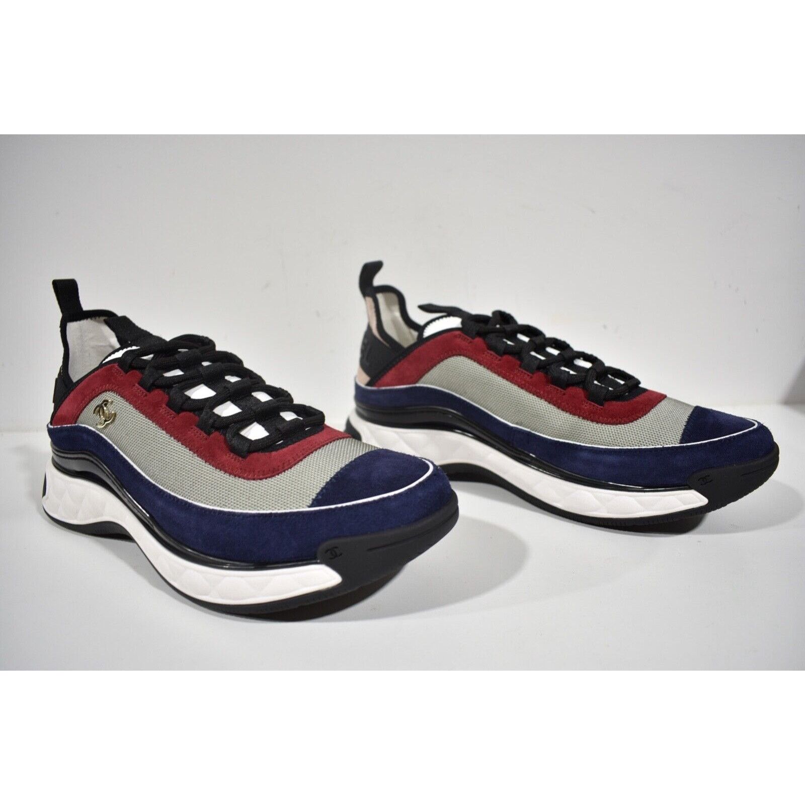 Chanel Chanel 22B Mens Low Top Lace Up Trainer Sneaker 44 11 Size US 11 / EU 44 - 4 Thumbnail
