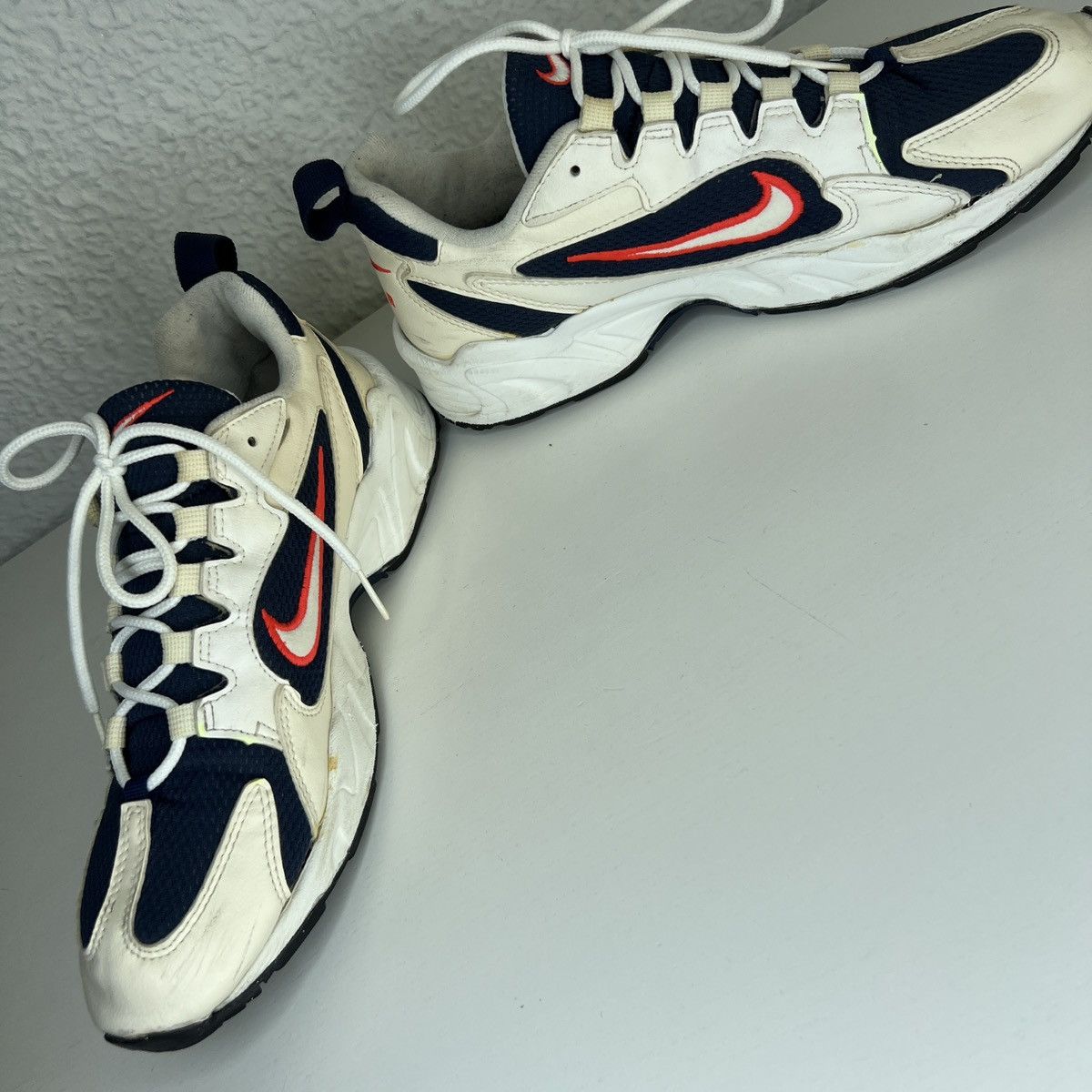 Nike × Vintage Nike Vintage Daddy Shoes 90s Trainers Sneakers Retro Swoosh Size US 10.5 / EU 43-44 - 7 Thumbnail