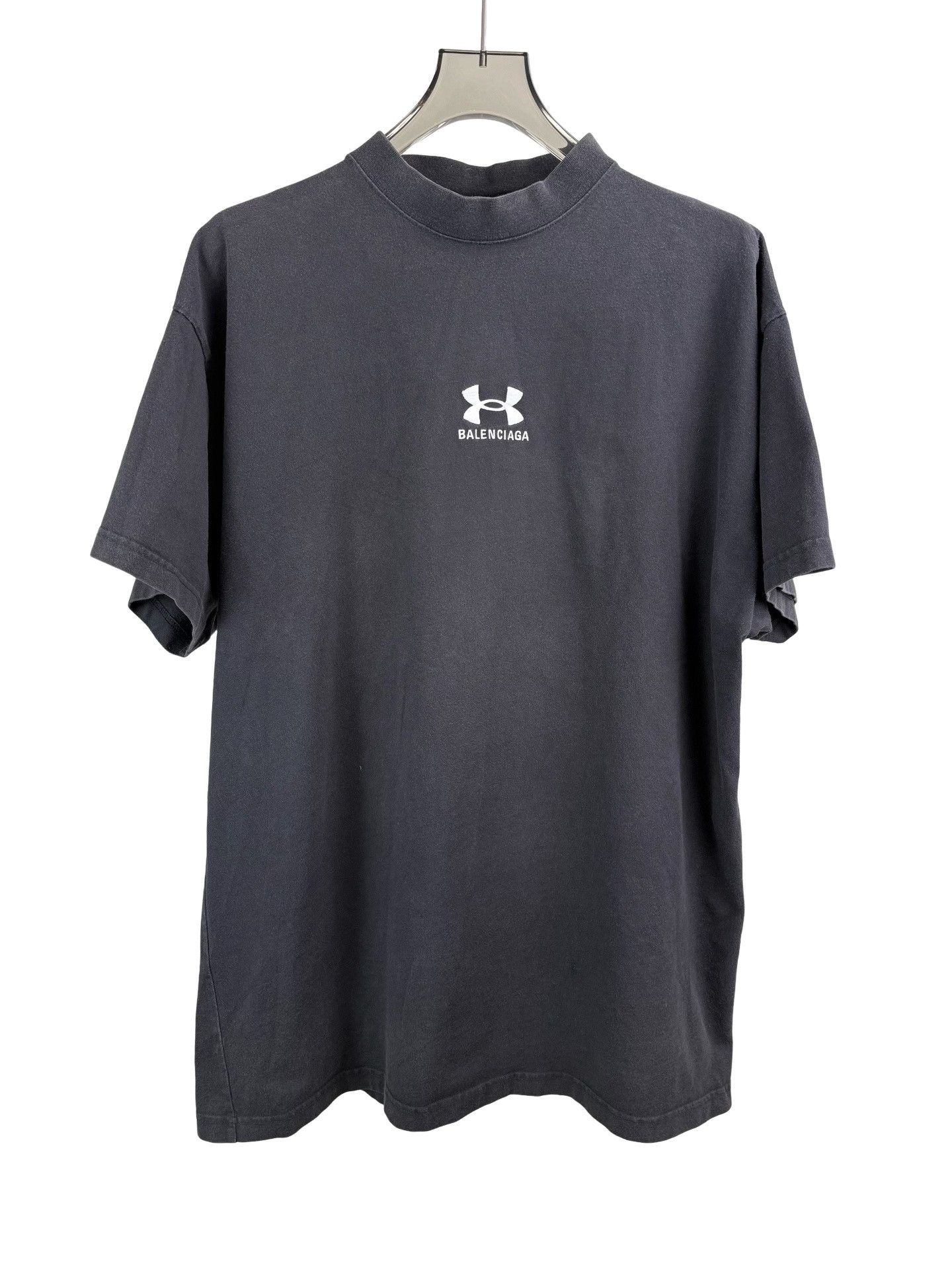 Balenciaga Balenciaga x Under Armour Logo T-Shirt Size 2 Size US M / EU 48-50 / 2 - 1 Thumbnail
