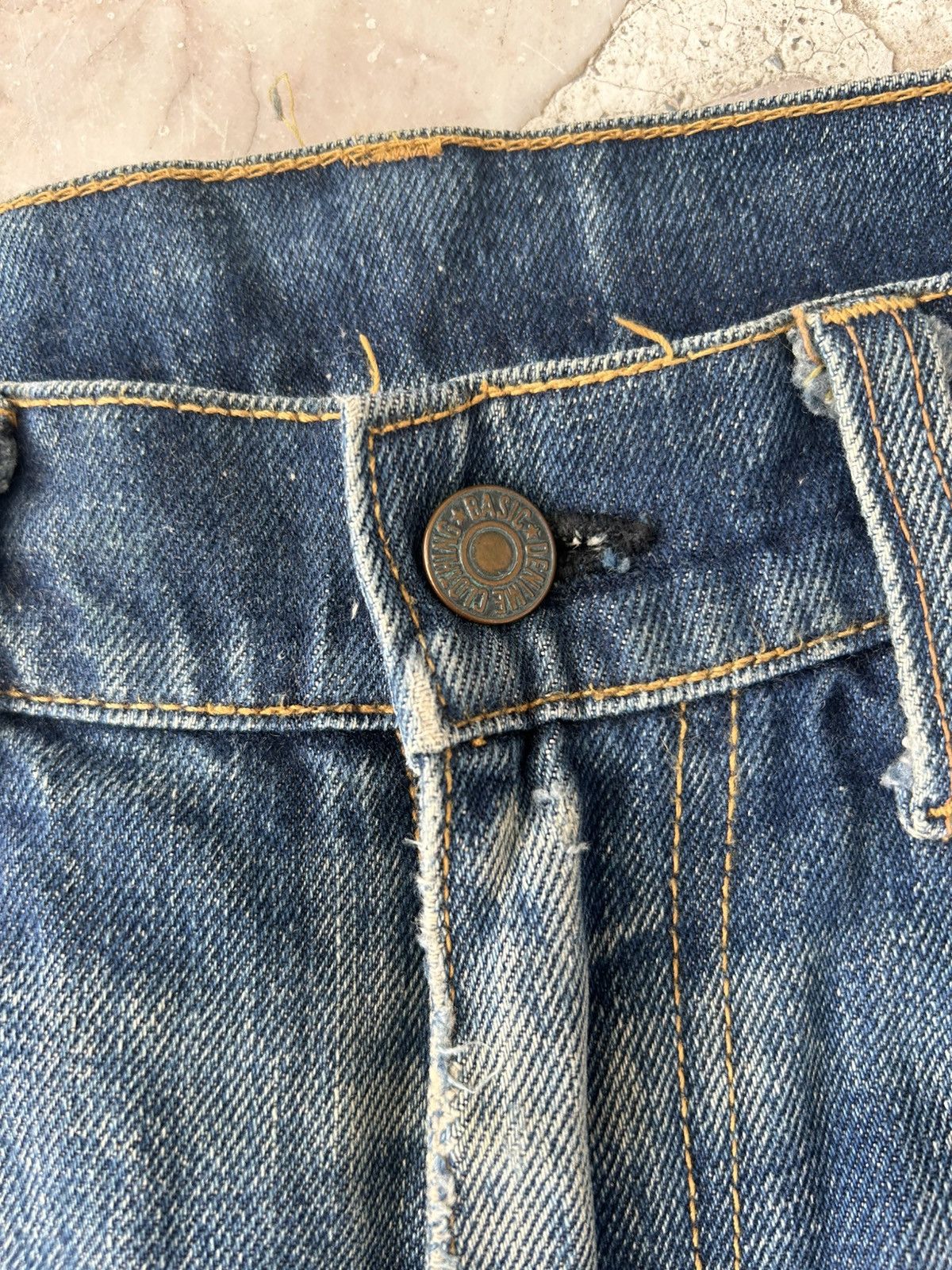 Denime Vintage Ripped Flare Denime Size US 30 / EU 46 - 6 Thumbnail
