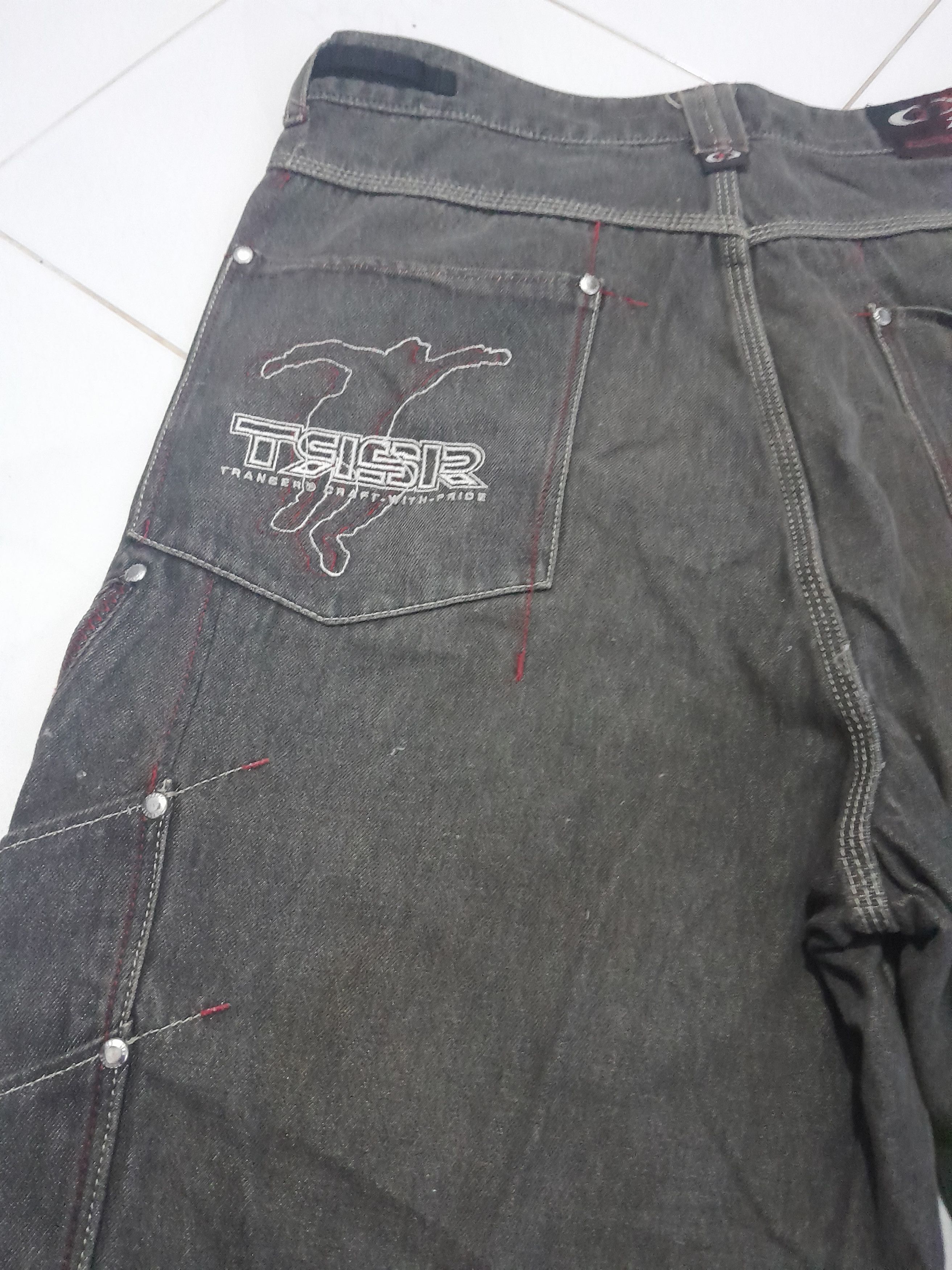 Japanese Brand ❤FINAL DROP❤FADED BAGGY MULTIPOCKET CARGO PANTS Size US 33 - 7 Thumbnail