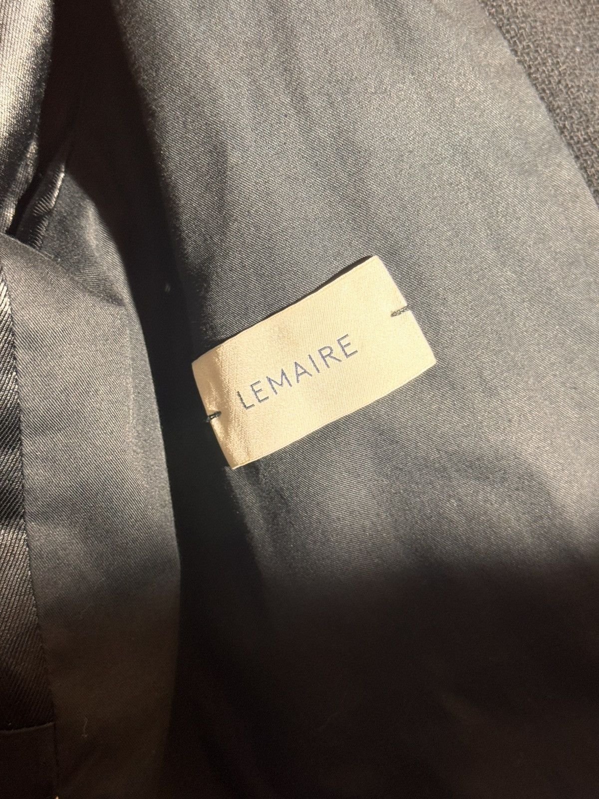 Lemaire Lemaire oversiezed black wool coat 38fr Size S / US 4 / IT 40 - 2 Thumbnail
