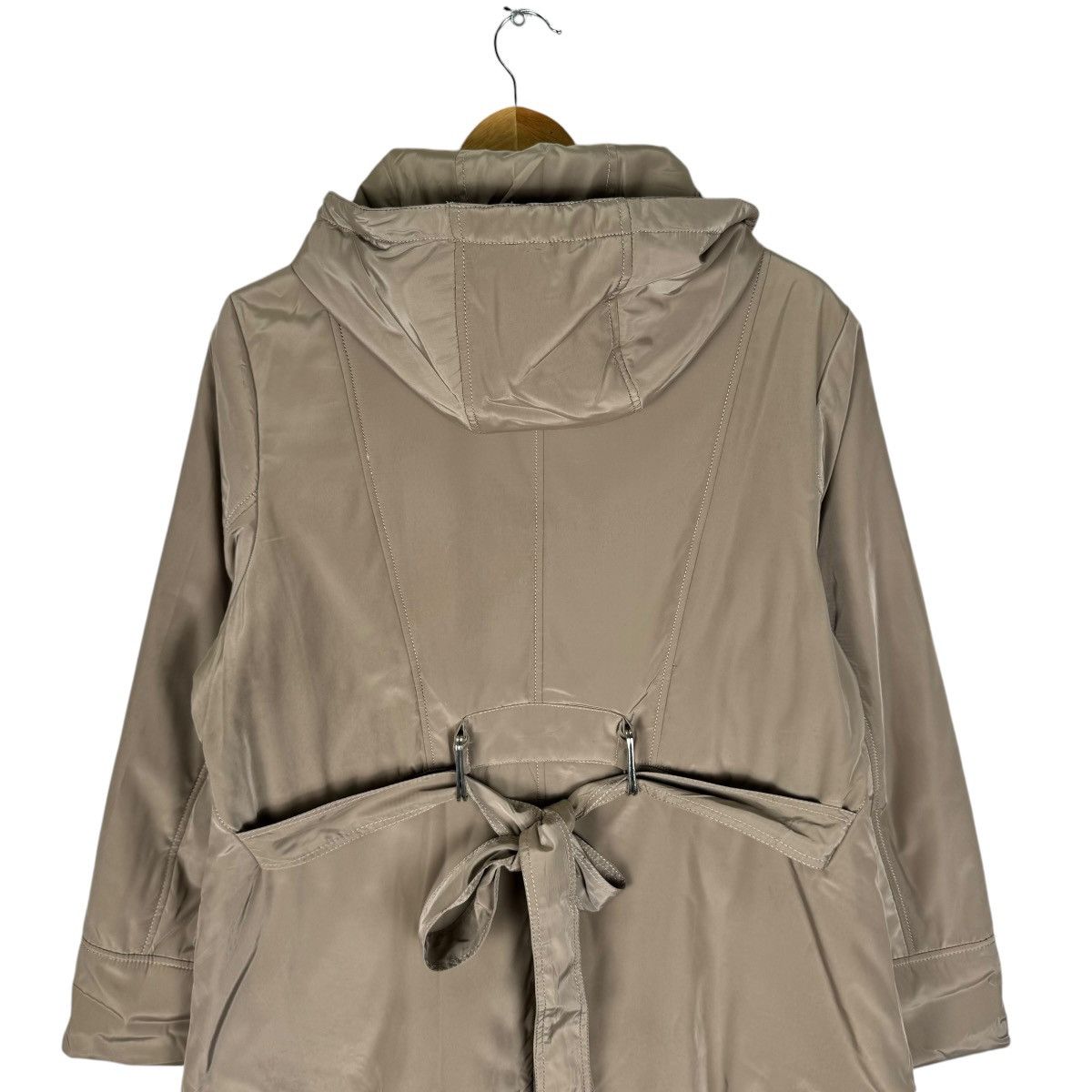 Balmain 🌟BALMAIN HOODIE MONOGRAM INSIDE LONG COAT JACKET Size L / US 10 / IT 46 - 5 Thumbnail