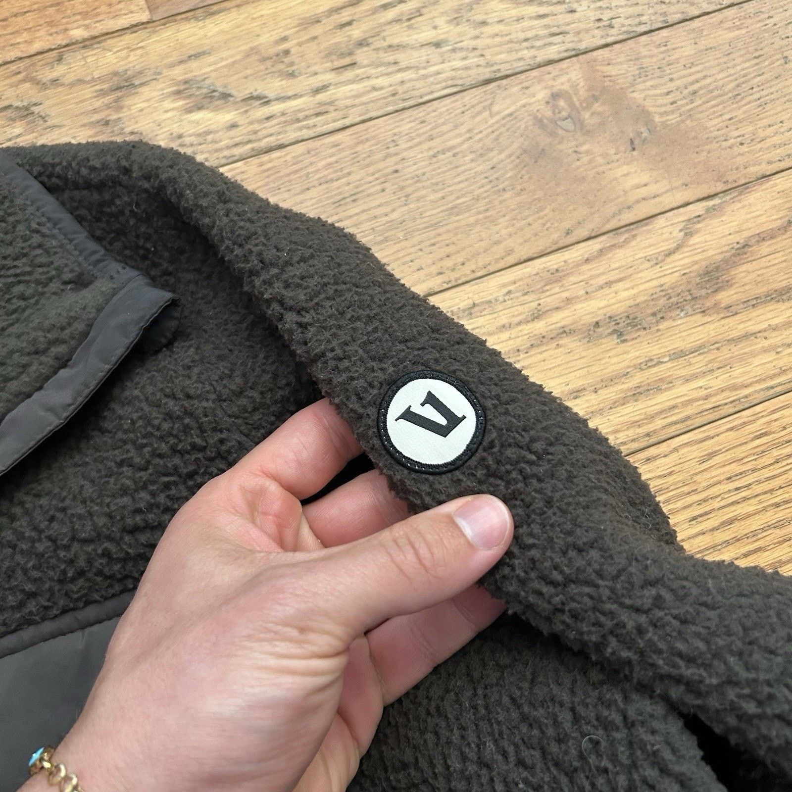 Vuori Utility Sherpa Fleece Full Zip Cargo Jacket VW524 Womens Size S / US 4 / IT 40 - 4 Thumbnail