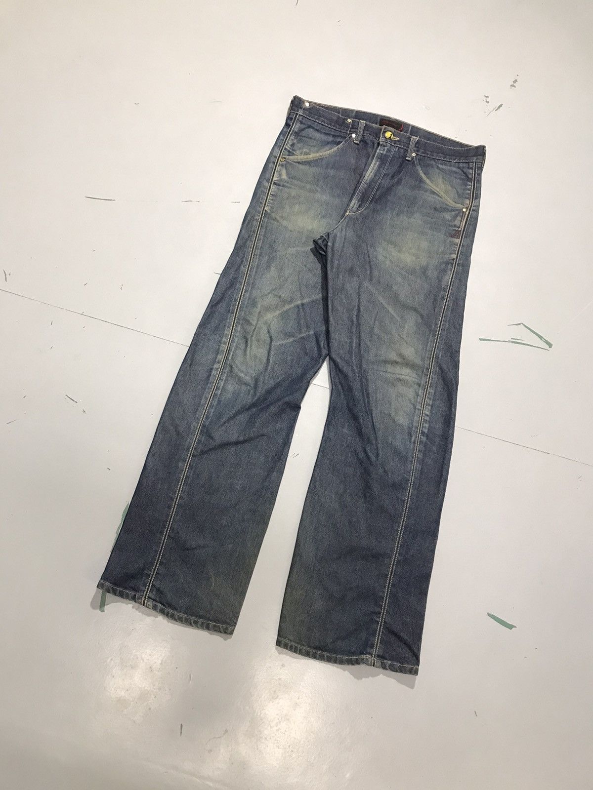 Levi's Vintage Levi’s engineer jeans Size US 34 / EU 50 - 3 Thumbnail