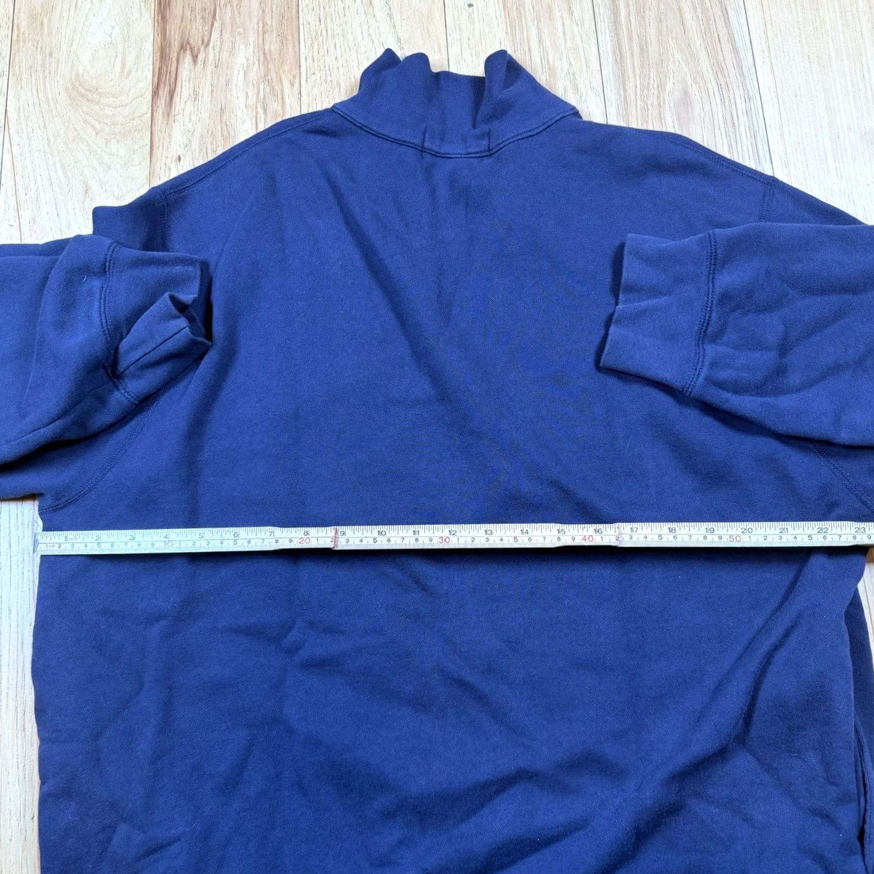 Vintage VINTAGE Ralph Lauren Polo Sport Quarter Zip Fleece Sweatshirt XL USA Flag Blue Mens Size US XL / EU 56 / 4 - 6 Thumbnail