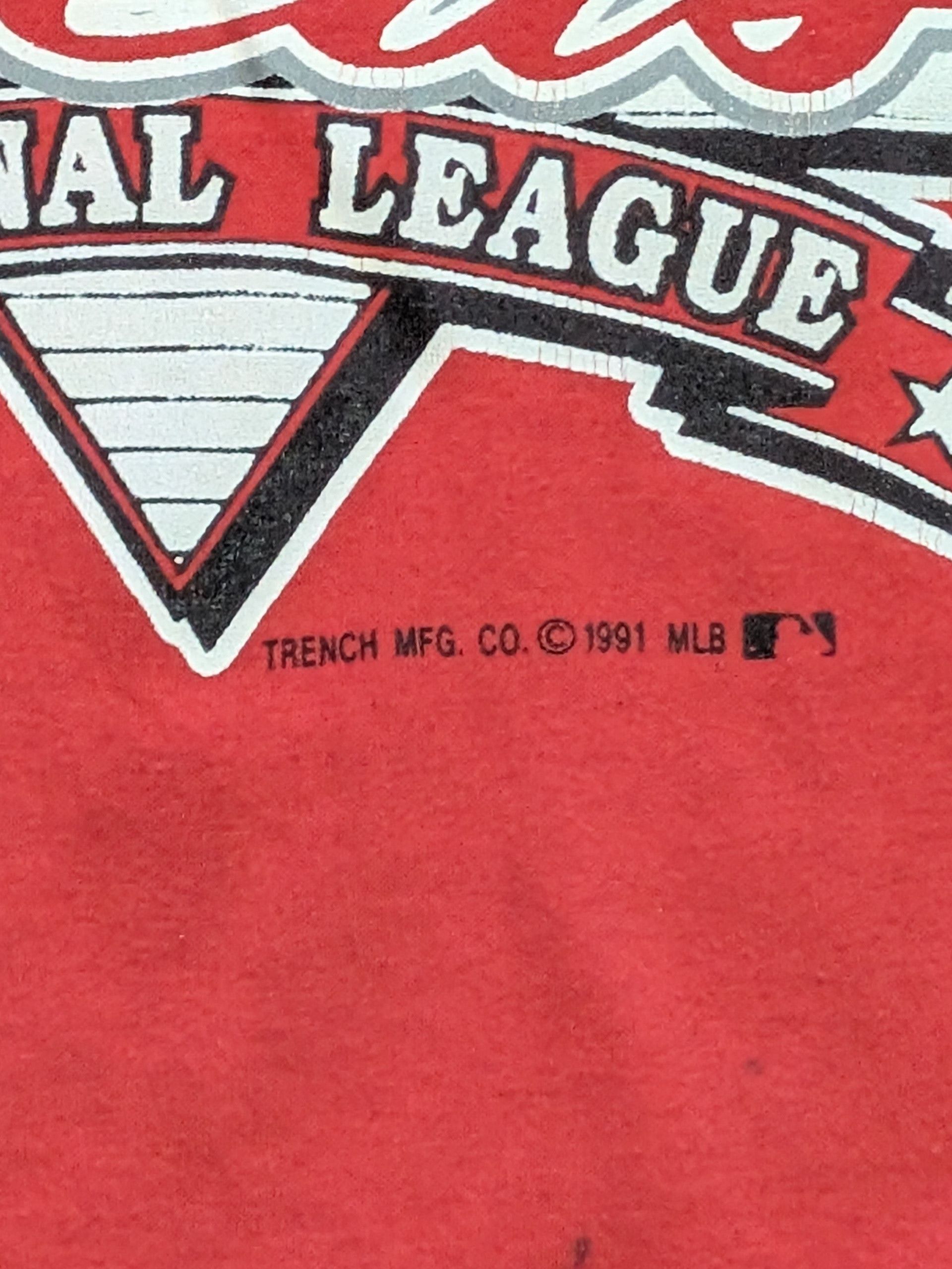 Trench USA 90's Cincinnati Reds Trench Tank top Made in USA- Size L Size US L / EU 52-54 / 3 - 2 Thumbnail