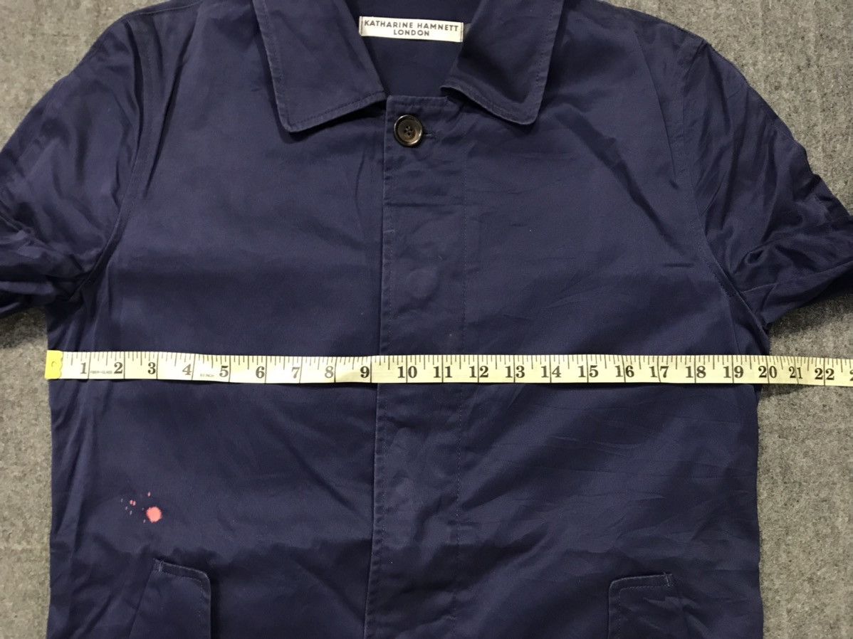 Katharine Hamnett London 90s Katharine Hamnett London Mongomery Brisbane Trench Coat Size M / US 6-8 / IT 42-44 - 12 Thumbnail