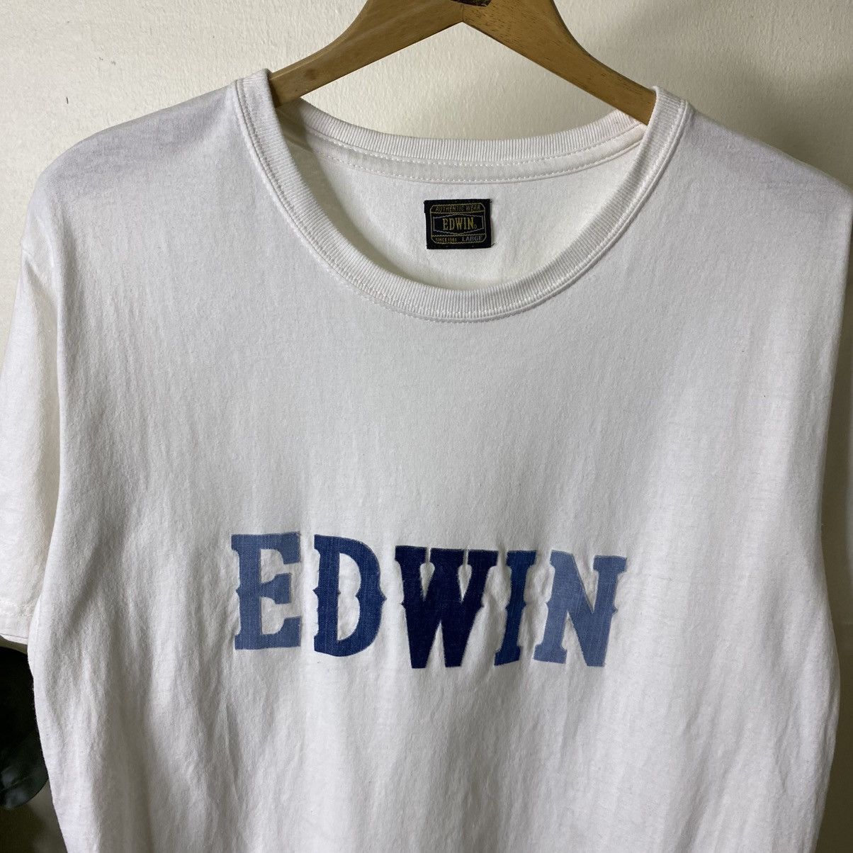 Edwin Edwin Denim Patchwork Spell Out Sashiko Boro Kapital Style Size US M / EU 48-50 / 2 - 2 Thumbnail