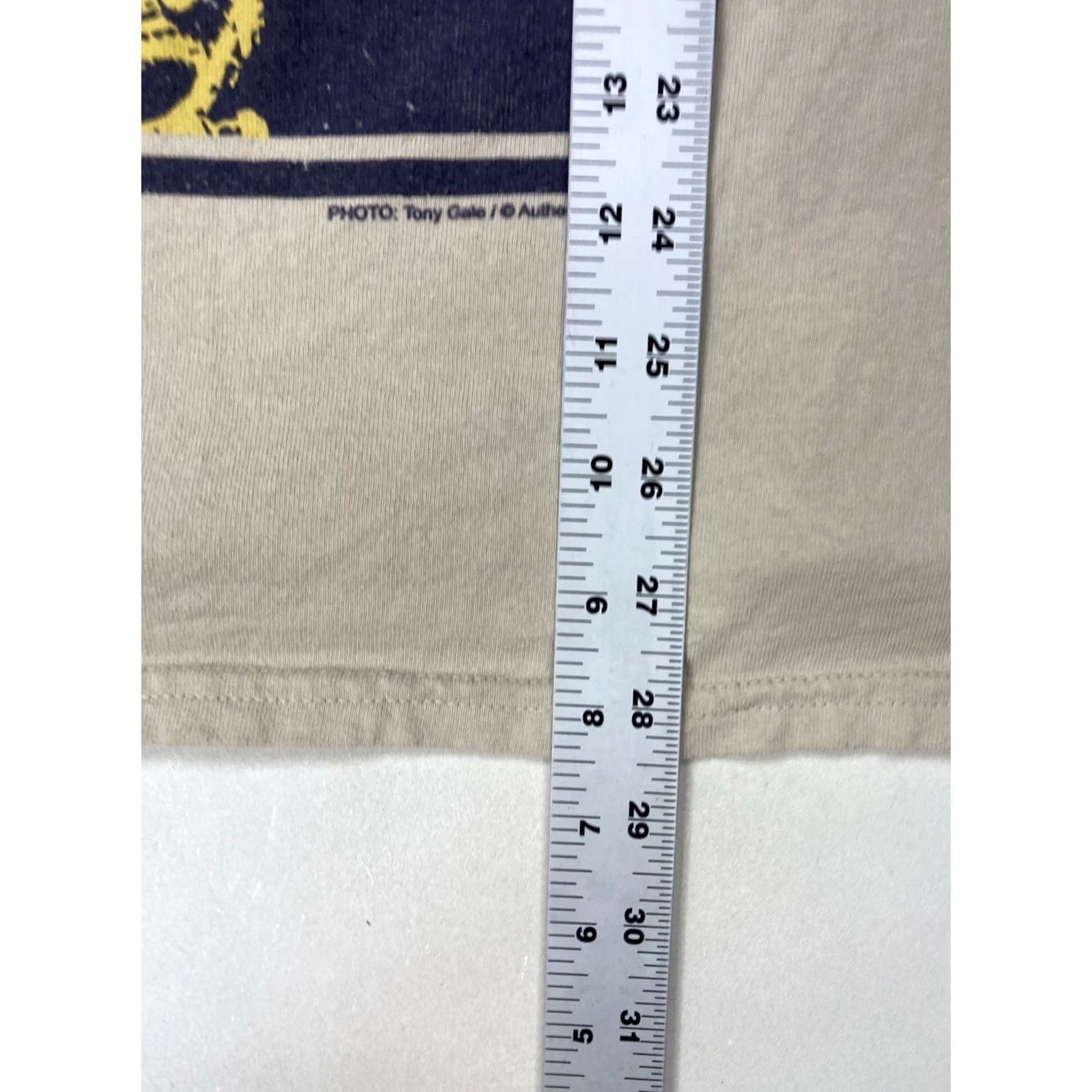 Vintage VINTAGE Jimi Hendrix Graphic T-shirt Men XXL Beige Short Sleeve Music Size US XXL / EU 58 / 5 - 8 Thumbnail