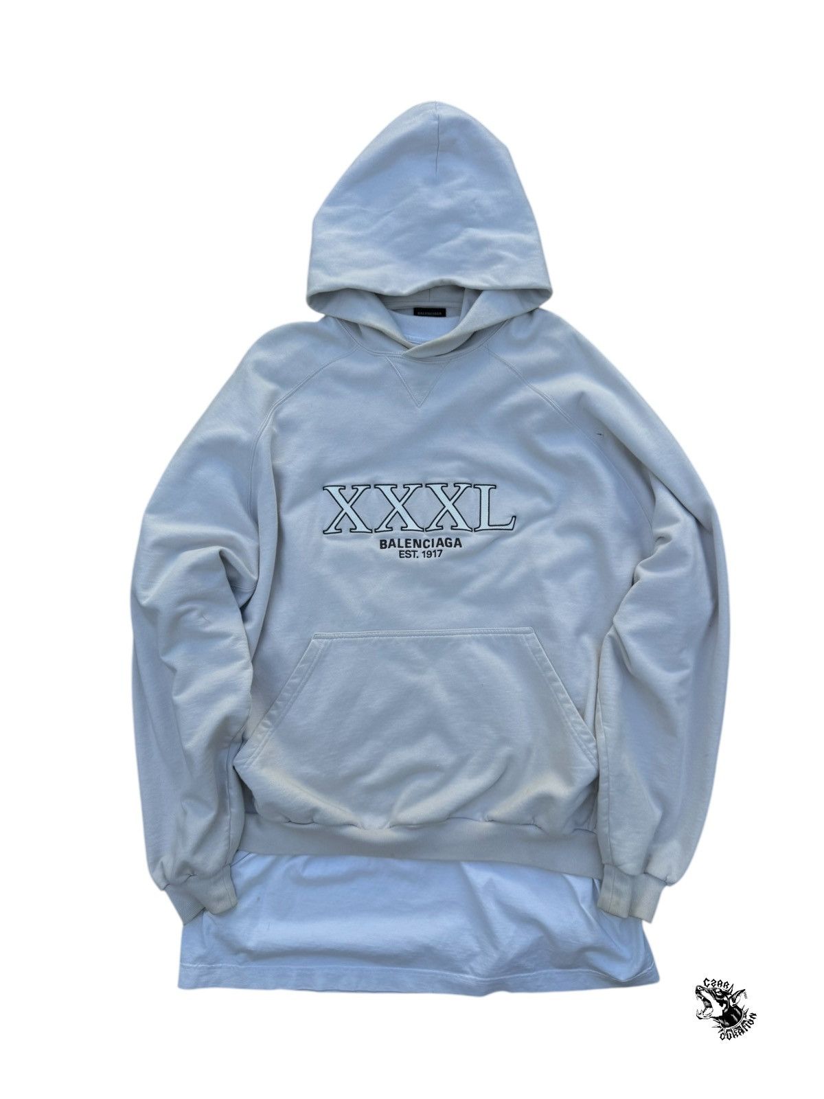 Balenciaga Balenciaga xxxl hybrid hoodie Size US XXL / EU 58 / 5 - 1 Thumbnail