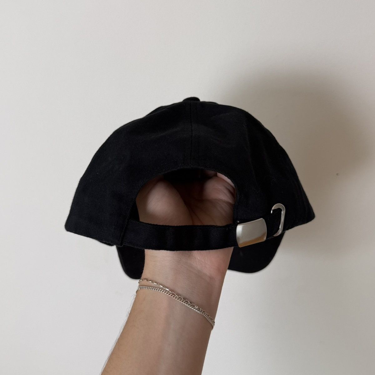 Balmain Balmain Embroidered Futuristic Logo Baseball Cap Hat Rare Size ONE SIZE - 6 Thumbnail
