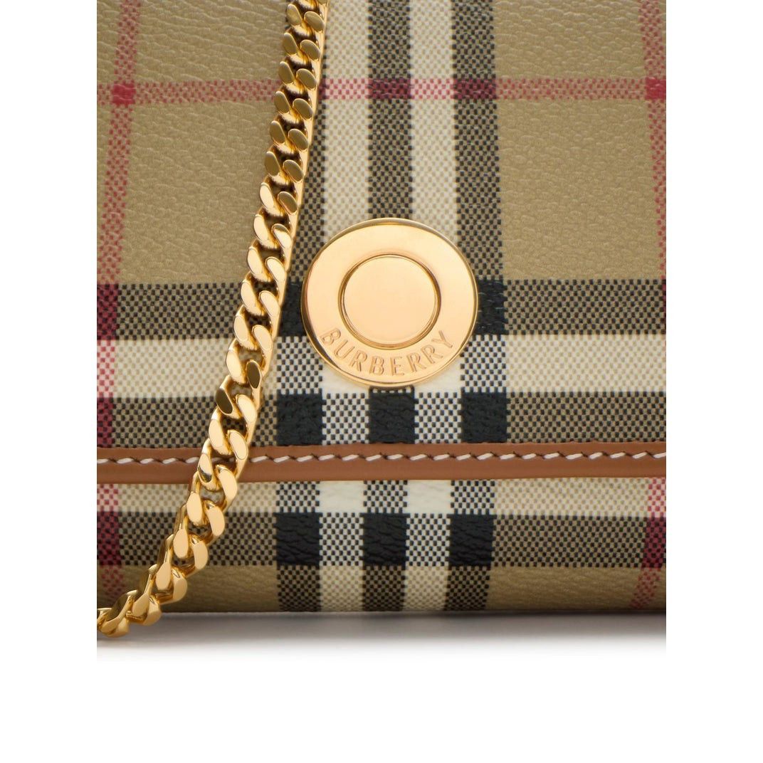Burberry BURBERRY Beige Chain Wallet Bag New Size ONE SIZE - 4 Thumbnail