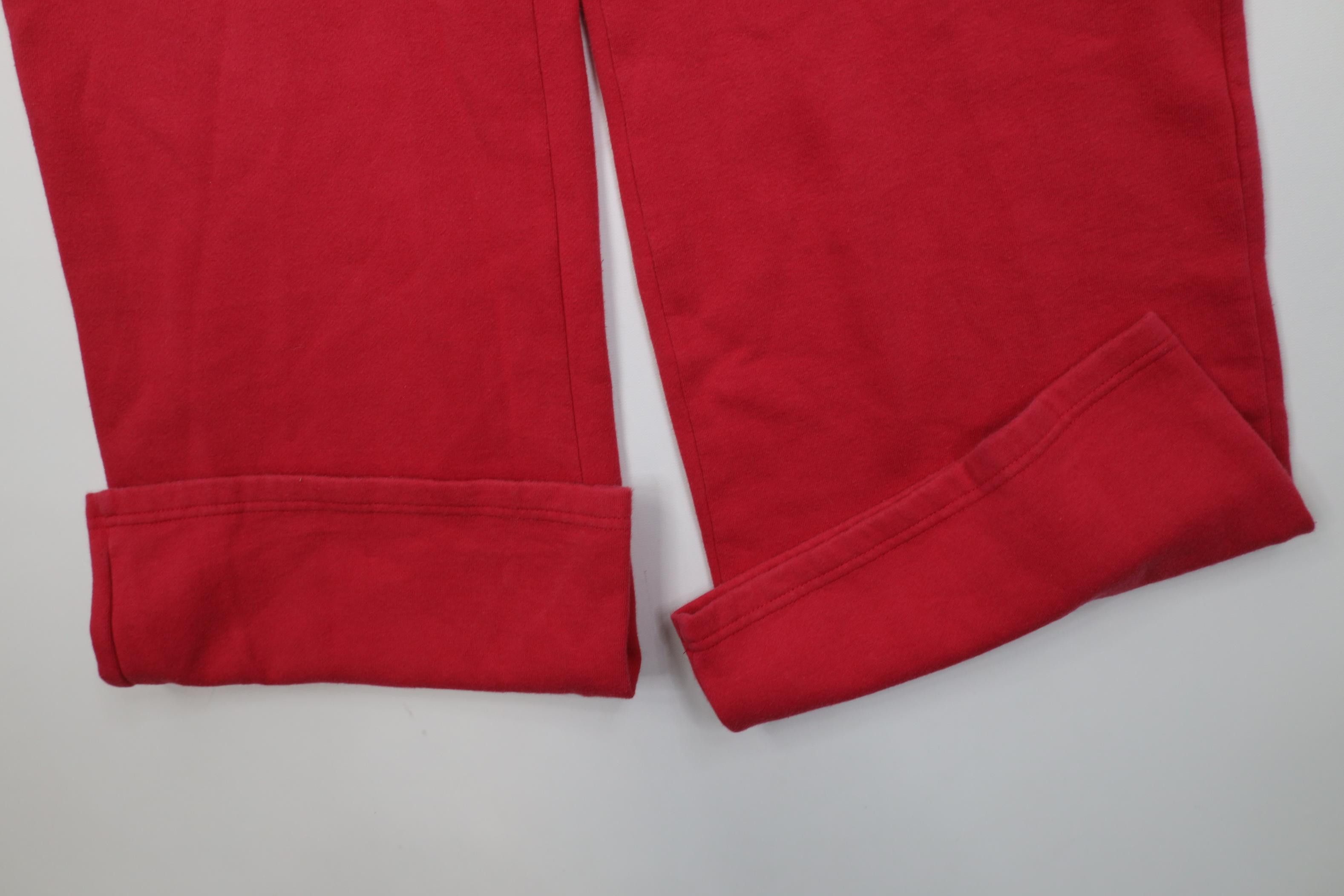Aeropostale Vintage 90s Y2K Aeropostale Flared Wide Leg Sweatpants Pink Size 37" - 5 Thumbnail