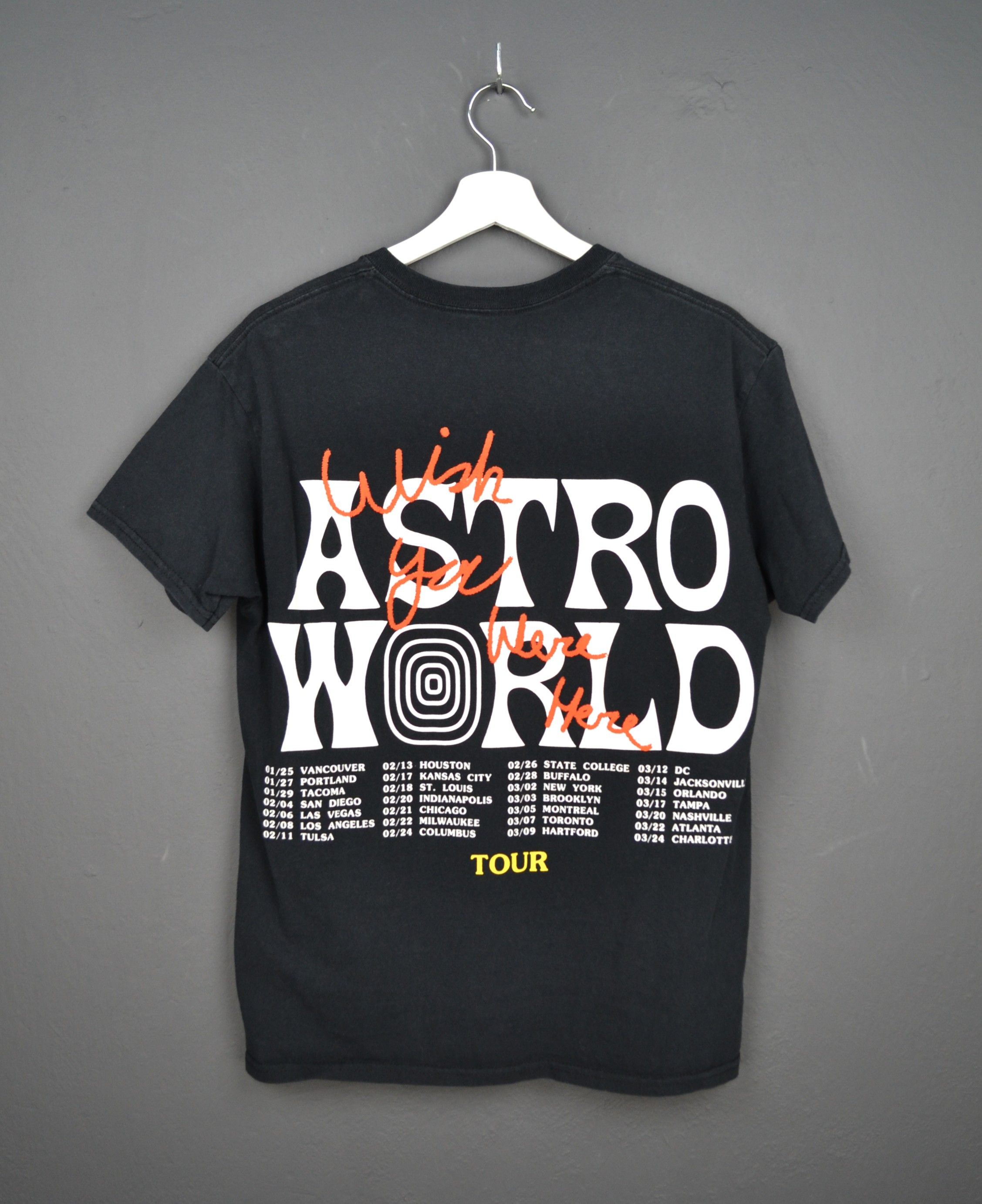 Band Tees Travis Scott Astroworld Tour Wish You Were Here Tee Size S Size US S / EU 44-46 / 1 - 1 Thumbnail