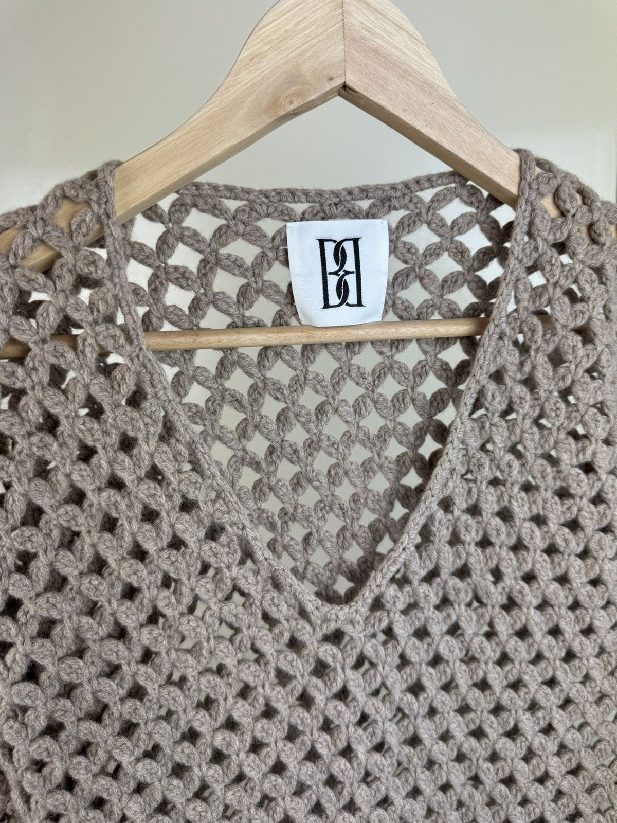 By Malene Birger Malene Birger wool crochet knit sweater dress brown M Size M / US 6-8 / IT 42-44 - 19 Thumbnail