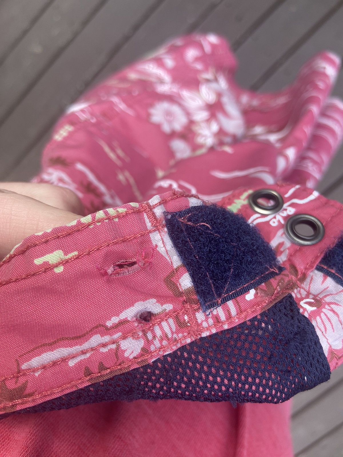 Polo Ralph Lauren × Vintage Vintage Polo Sport Swim Trunks XL 39” Y2K Hawaiian Floral Size US 39 - 17 Thumbnail