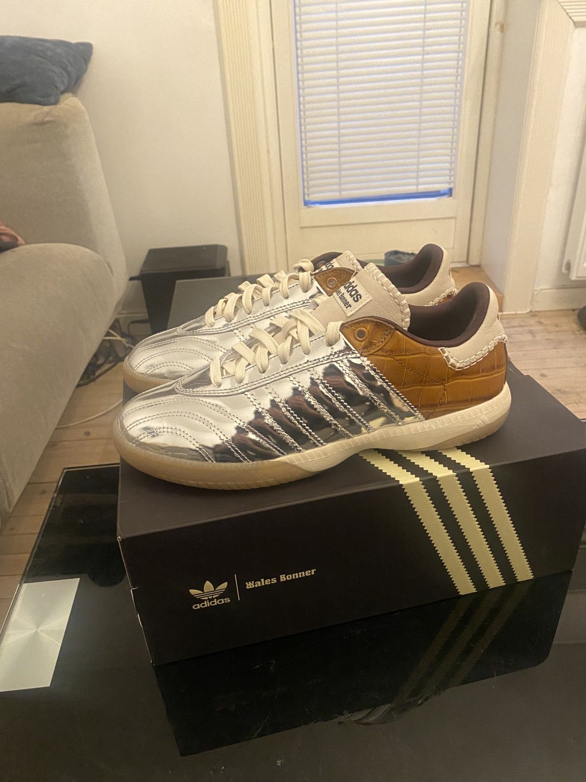 Adidas × Wales Bonner ADIDAS ORIGINALS X WALES BONER IH5777 Size US 9 / EU 42 - 1 Thumbnail