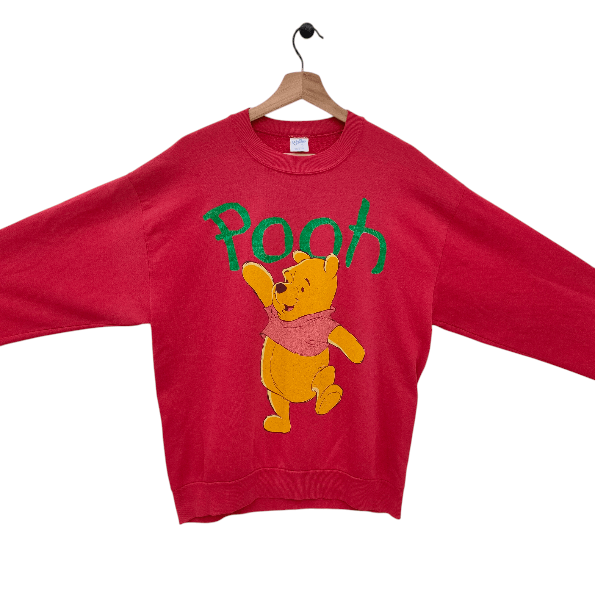 Cartoon Network 90's Winnie The Pooh Sweatshirt Vintage Cartoon Character Size US L / EU 52-54 / 3 - 2 Thumbnail
