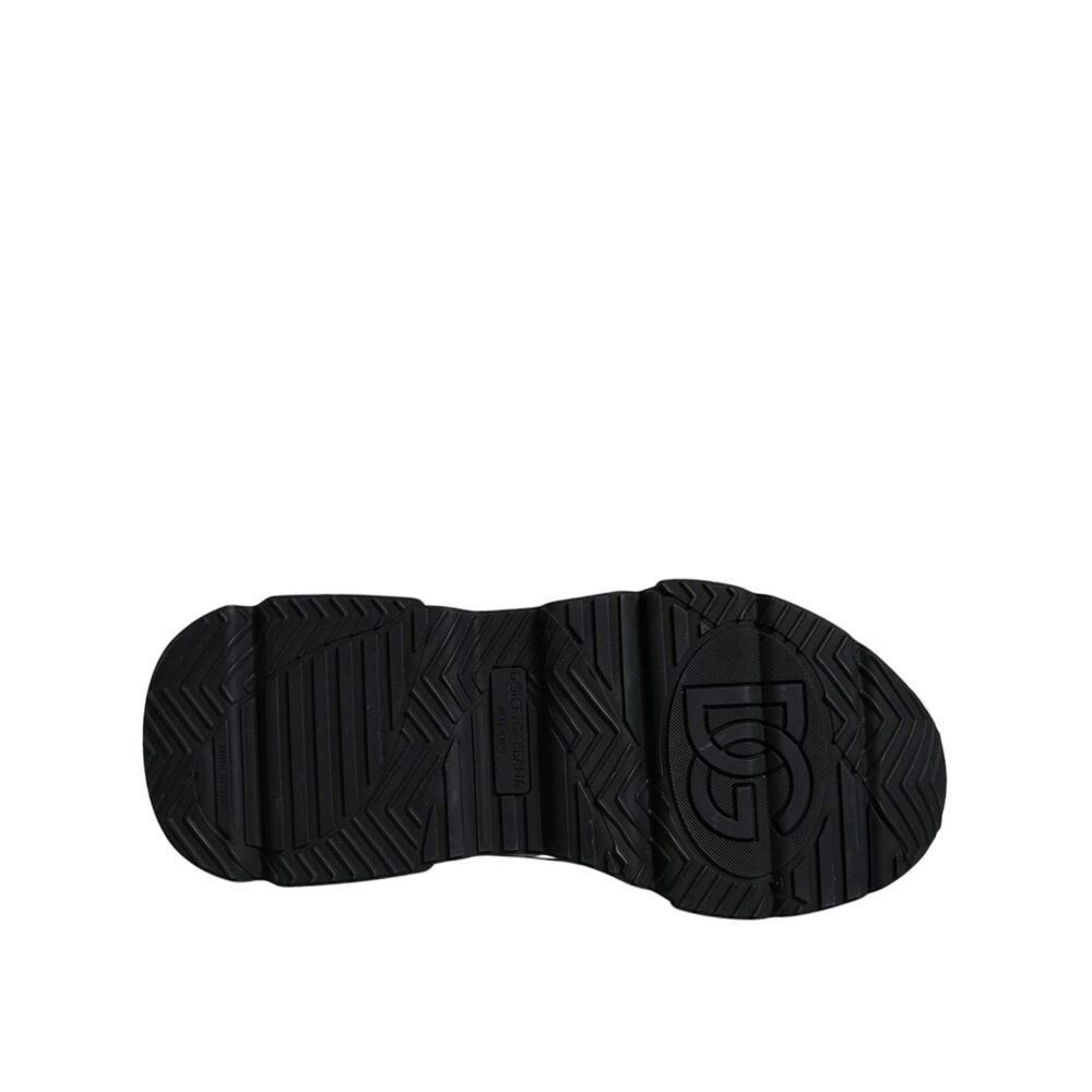 Dolce & Gabbana Dolce & Gabbana White Black Logo Plaque Daymaster Sneakers S Size US 11 / EU 44 - 8 Thumbnail