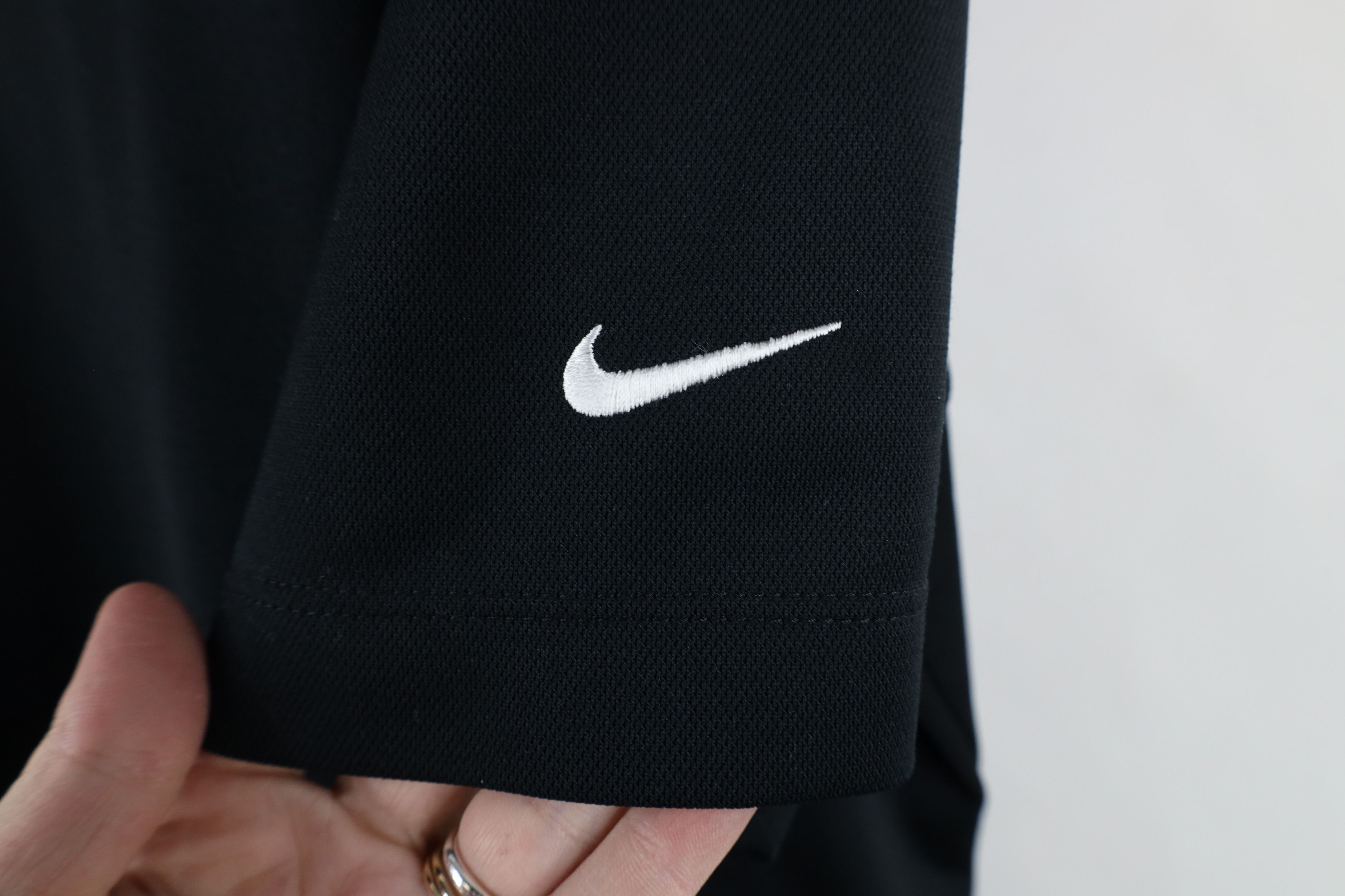 Nike × Vintage Nike Golf Performance Pittsburgh Baseball Polo Shirt Black Size US XL / EU 56 / 4 - 4 Thumbnail