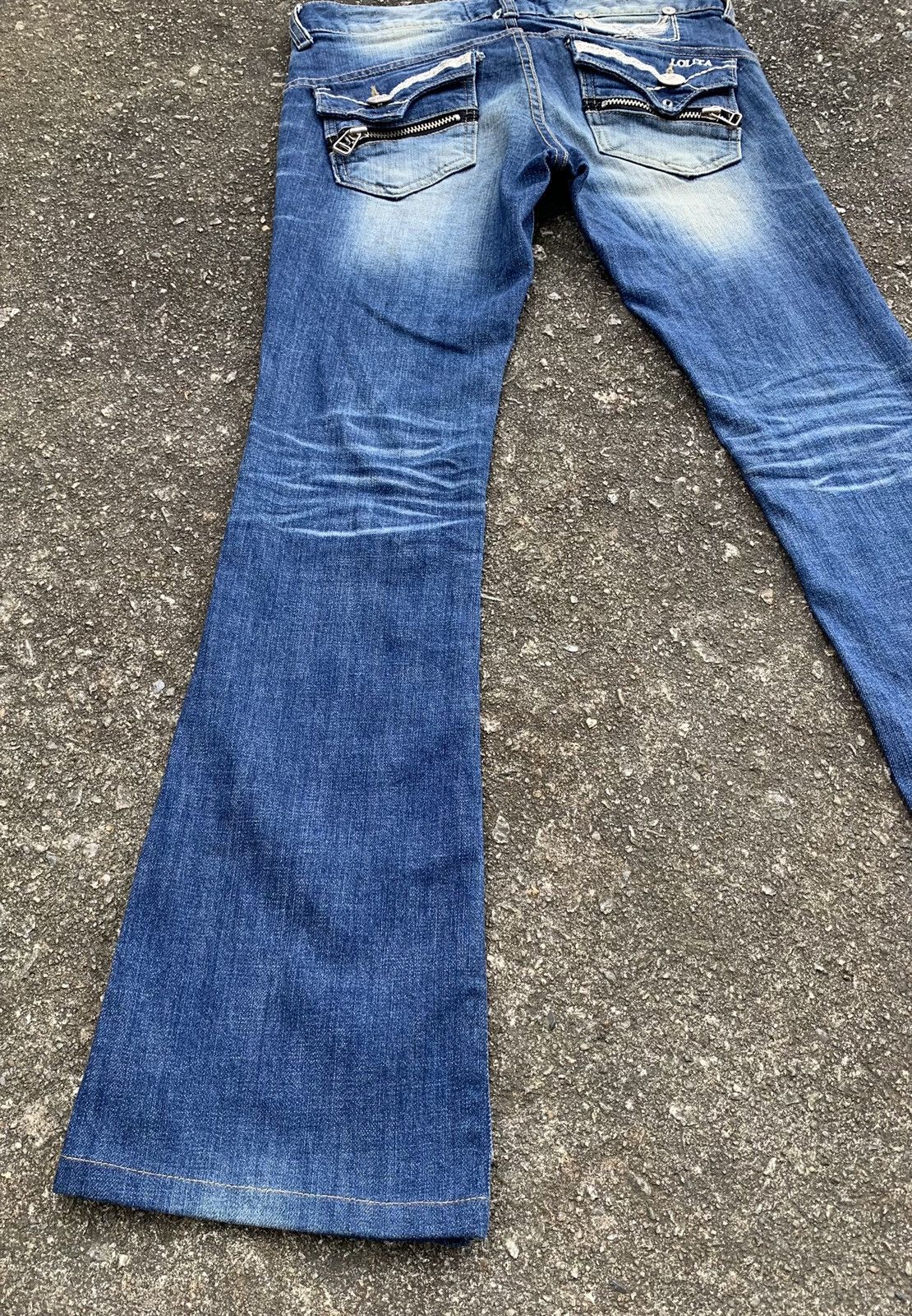 Lolita Jeans Lolita Streching Flare Jeans Pants Size US 29 - 11 Thumbnail