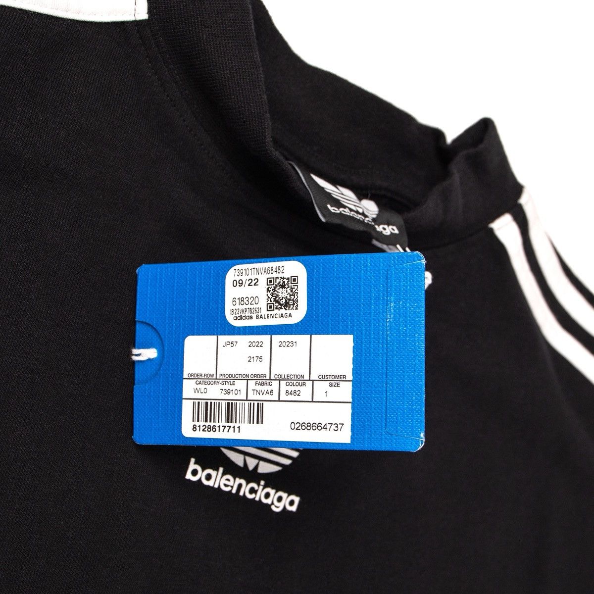 Balenciaga Balenciaga x Adidas logo t-shirt Size US S / EU 44-46 / 1 - 5 Thumbnail