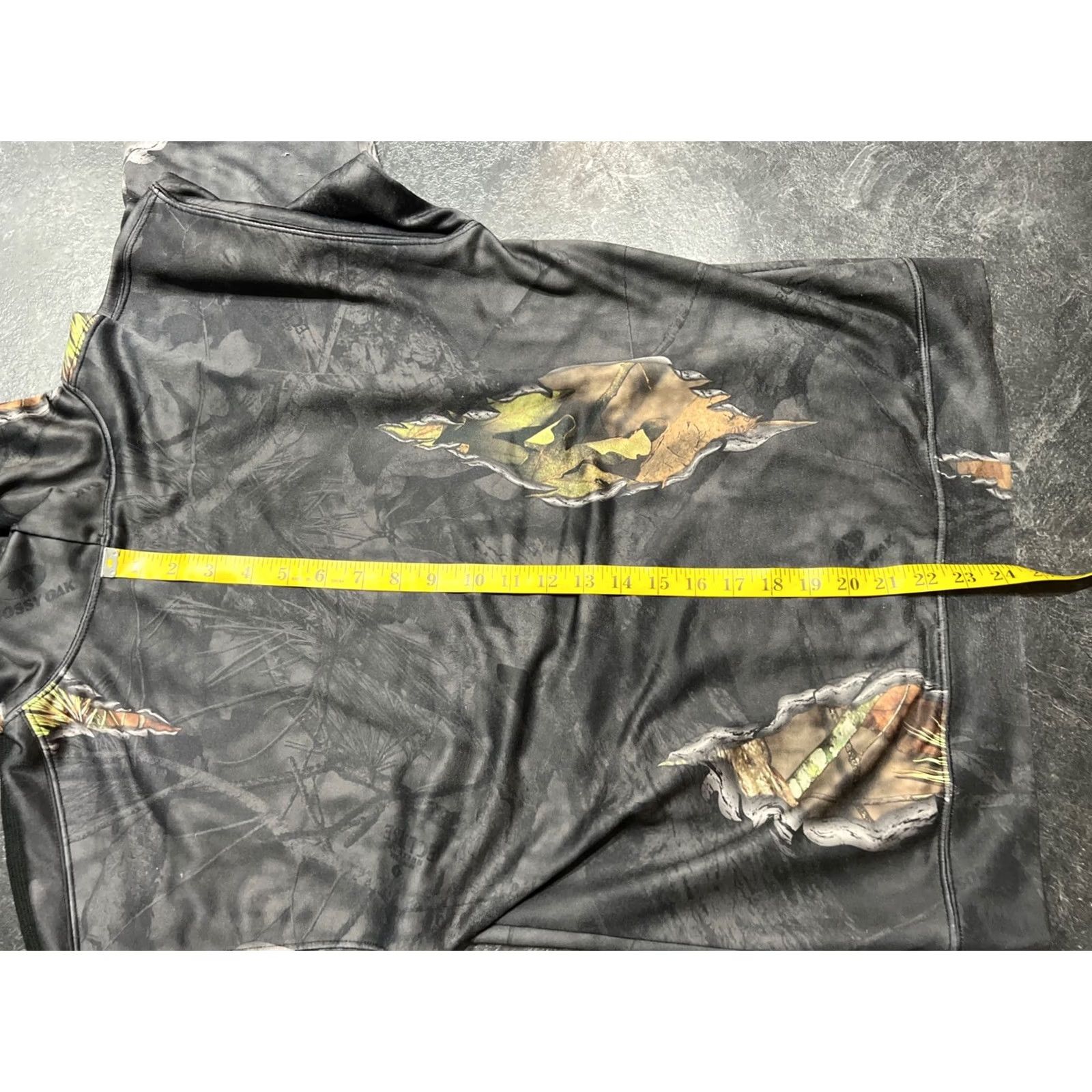 Vintage Mossy Oak Hoodie Mens Size M Black Regular M Size US M / EU 48-50 / 2 - 7 Thumbnail