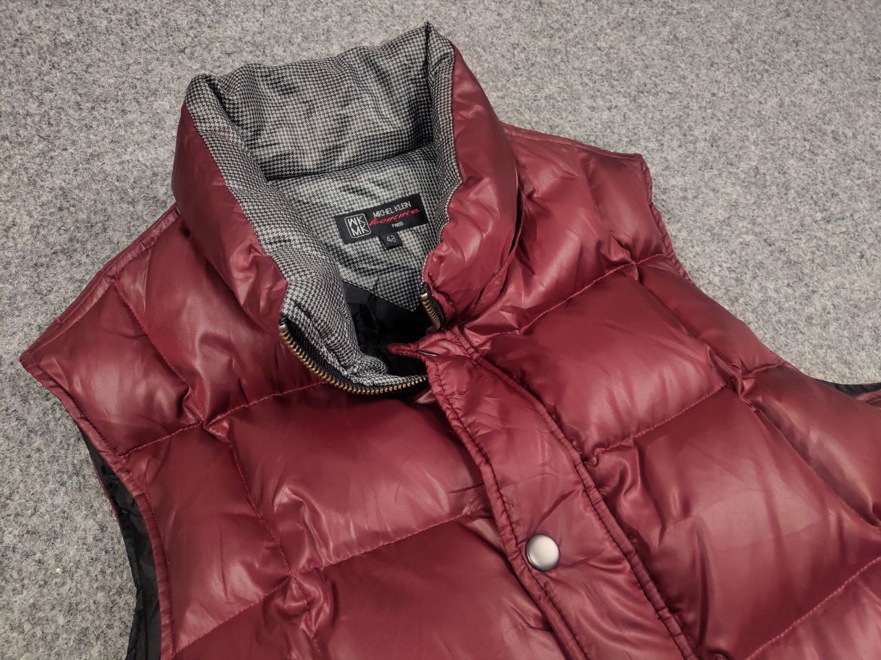 Michel Klein Vintage Michel Klein Homme Paris Japanese Vest Down Jacket Size US M / EU 48-50 / 2 - 7 Thumbnail