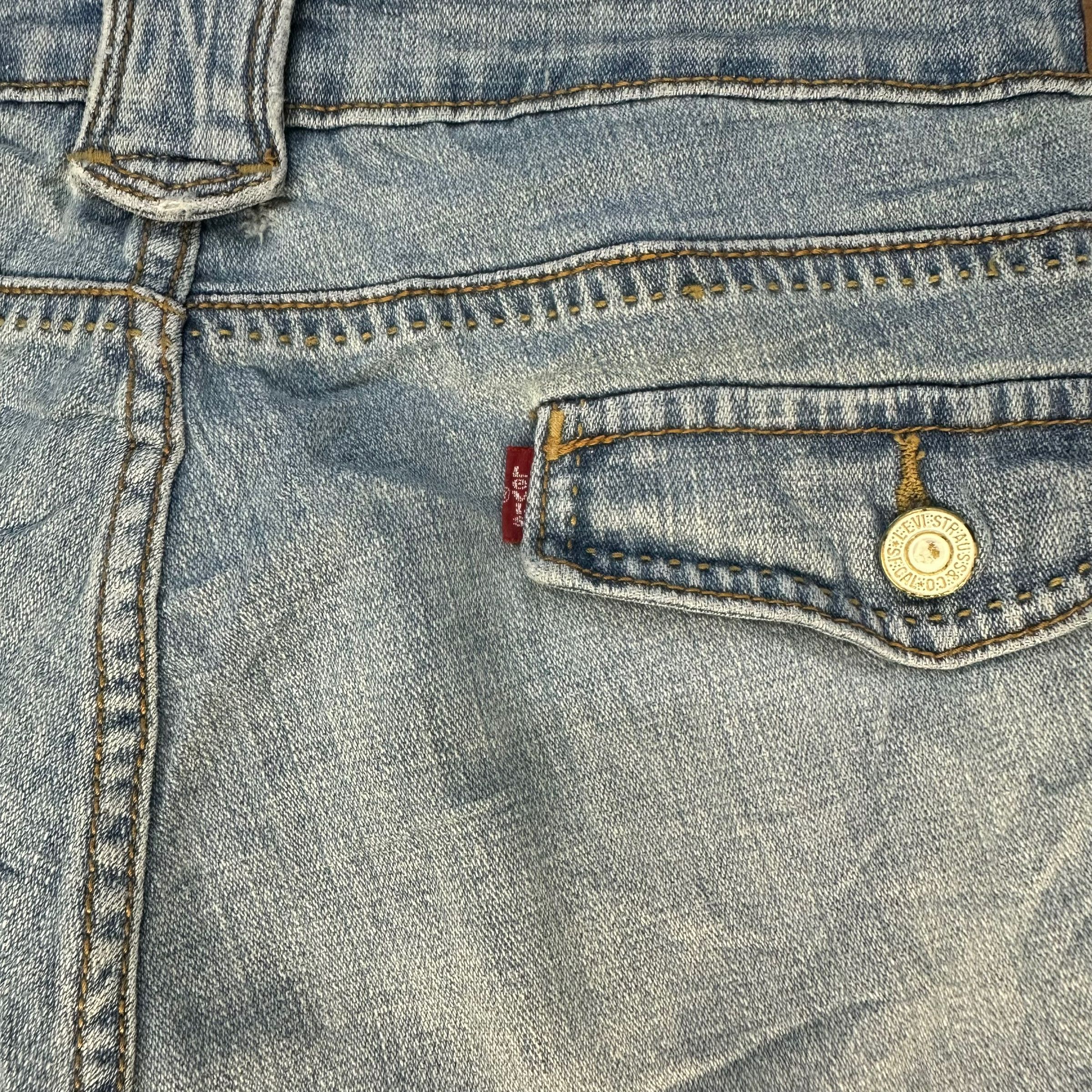 Levi's LEVIS 545 LIGHT WASH DENIM SHORTS #8411-008 Size 39" - 11 Thumbnail