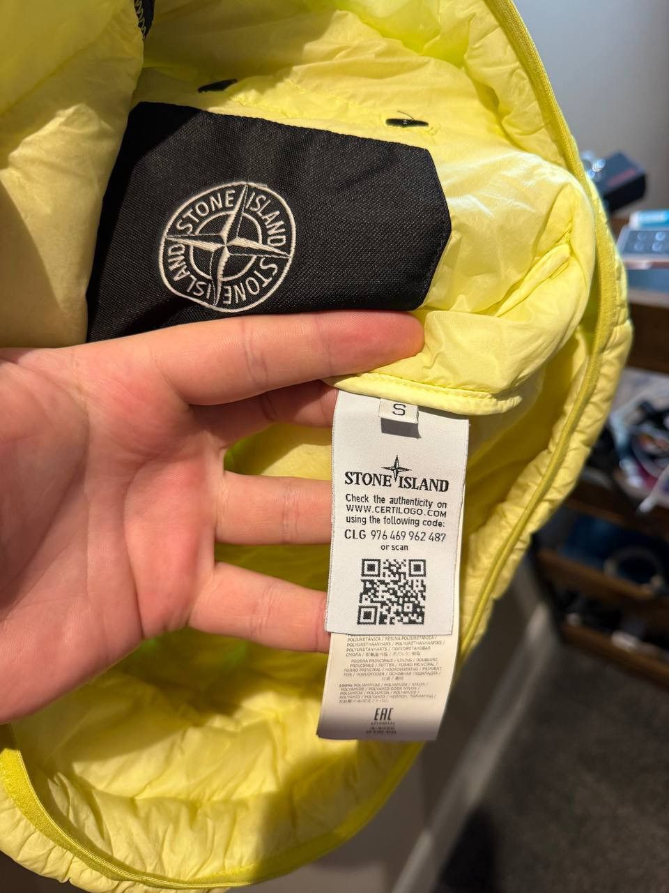 Stone Island Stone Island Garment Dyed Micro Yarn Down Size US S / EU 44-46 / 1 - 7 Thumbnail