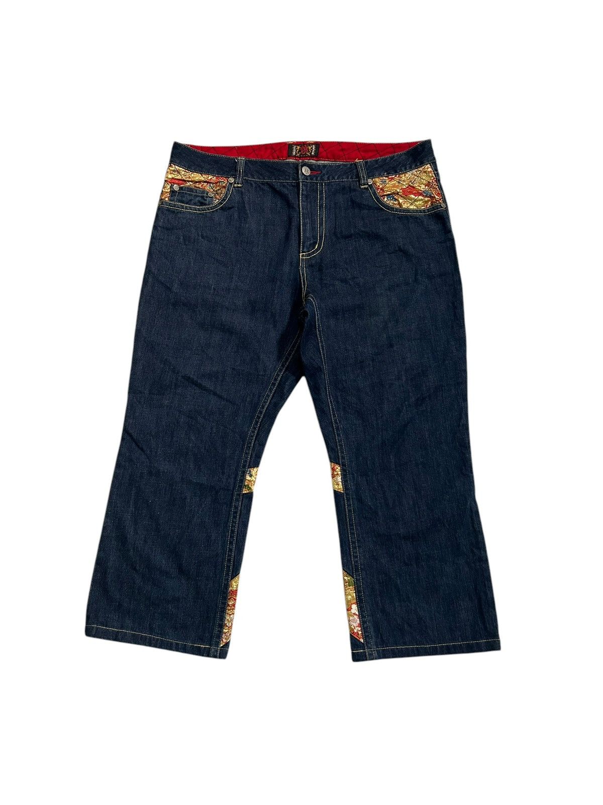 Japanese Brand × Kapital × Vintage RARE NISHIKI Oriental Brand Japanese Denim 🎌☠️☠️ Size US 40 / EU 56 - 2 Thumbnail