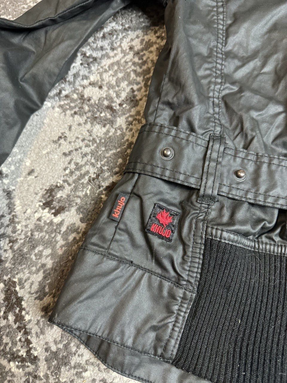 Vintage × khujo Vintage Y2K Khujo Motorcycle Collar Avantgarde Jacket Size US S / EU 44-46 / 1 - 8 Thumbnail