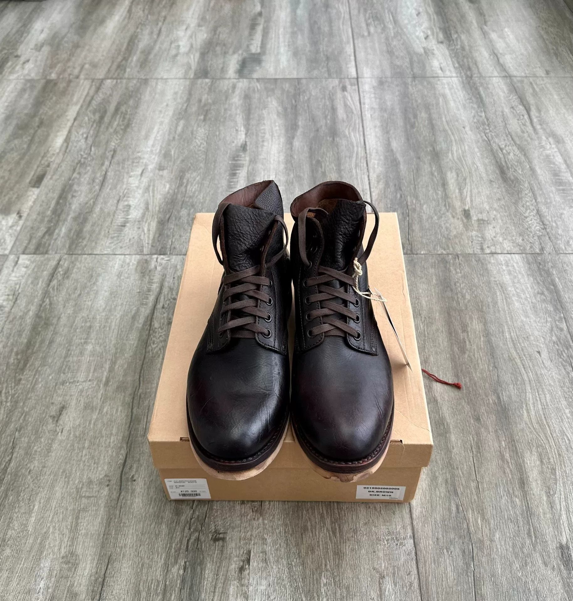 Visvim visvim marshal boots high-top leather shoes Size US 10 / EU 43 - 1 Thumbnail