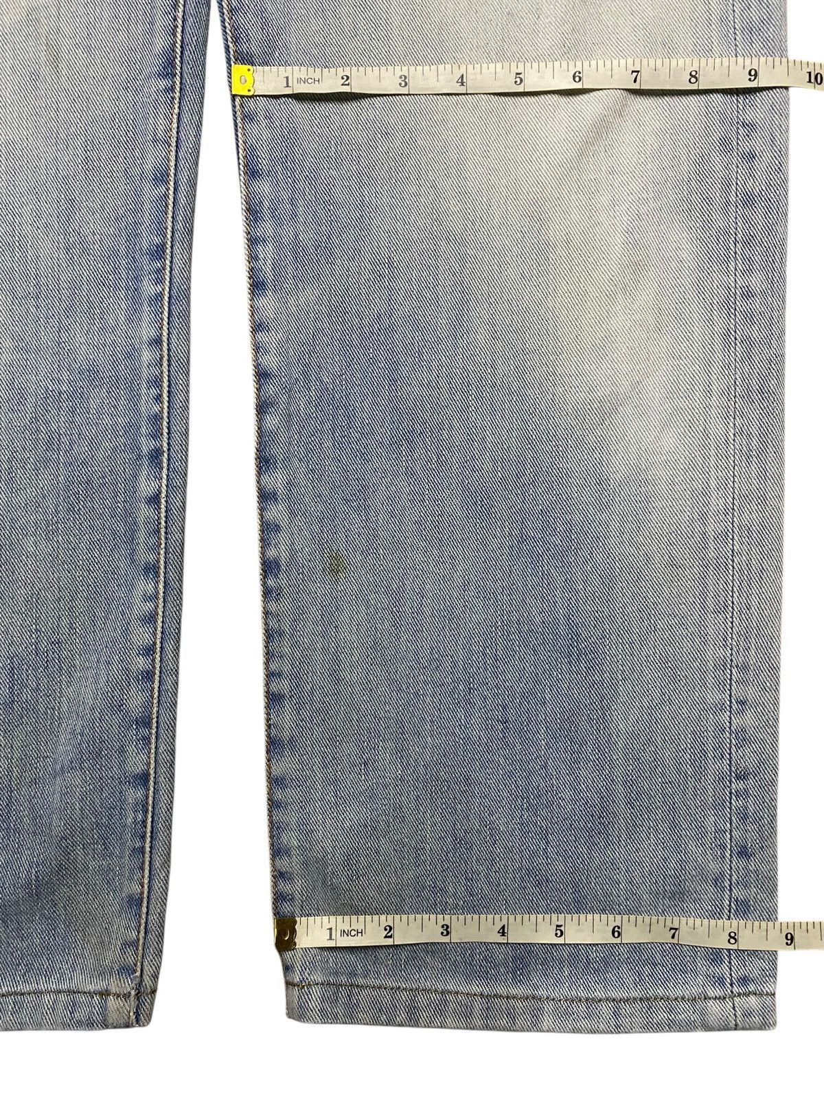 Japanese Brand Vtg Bobson Chessking Light Fade Wash Distressed Loose Jeans Size US 33 - 16 Thumbnail