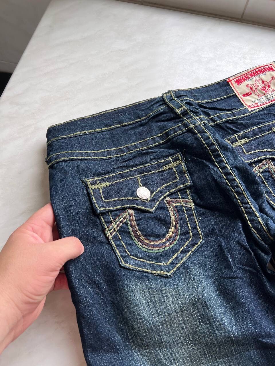 Women's vintage true religion jeans made in USA