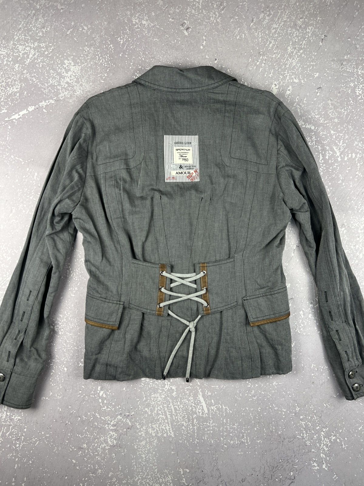Sportalm Kitzbuhel Vintage Sportalm Military Napoleon Style Blazer Jacket Size S / US 4 / IT 40 - 11 Thumbnail