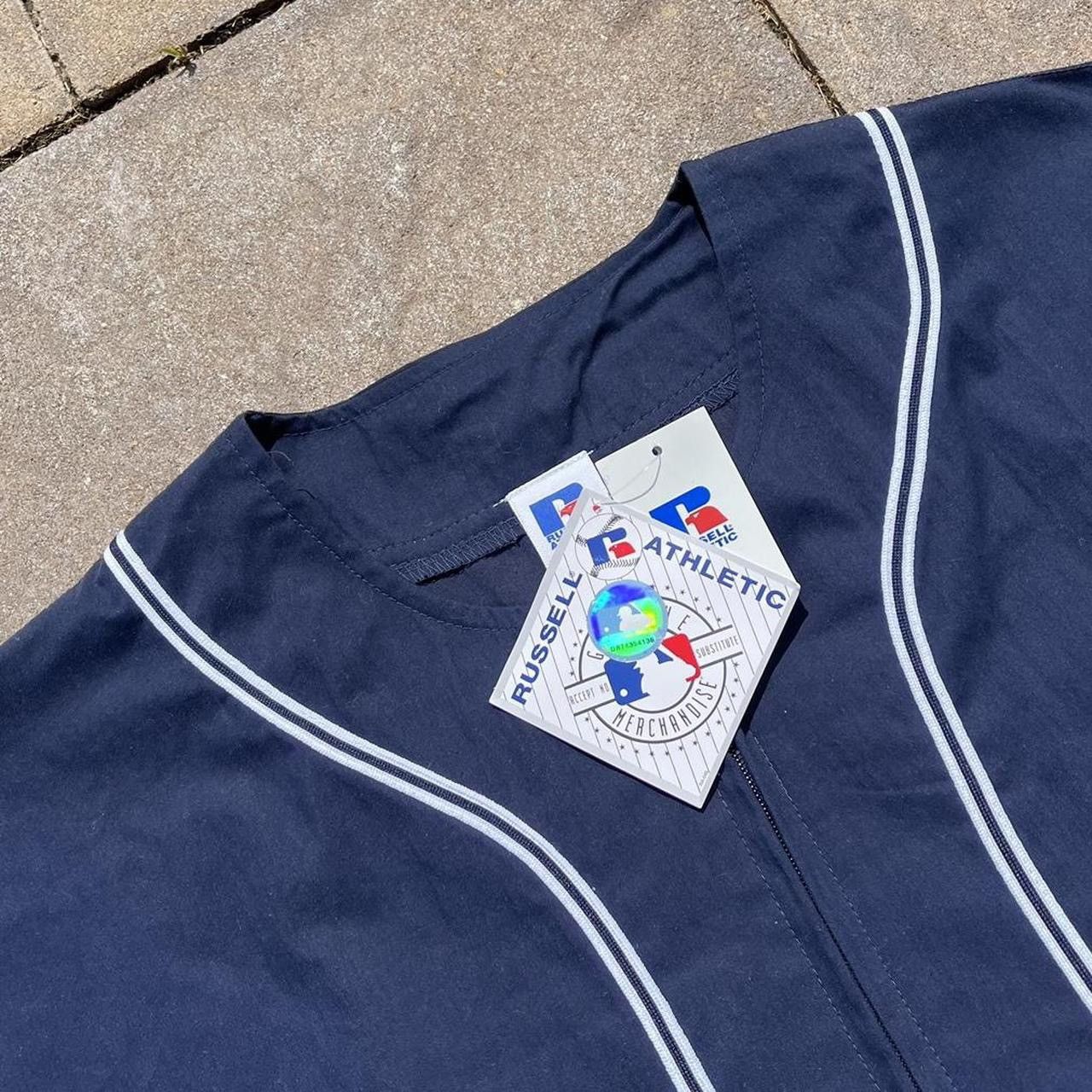 MLB × Vintage Vintage Russell Athletic MLB New York Yankees Jersey Size US XL / EU 56 / 4 - 4 Thumbnail