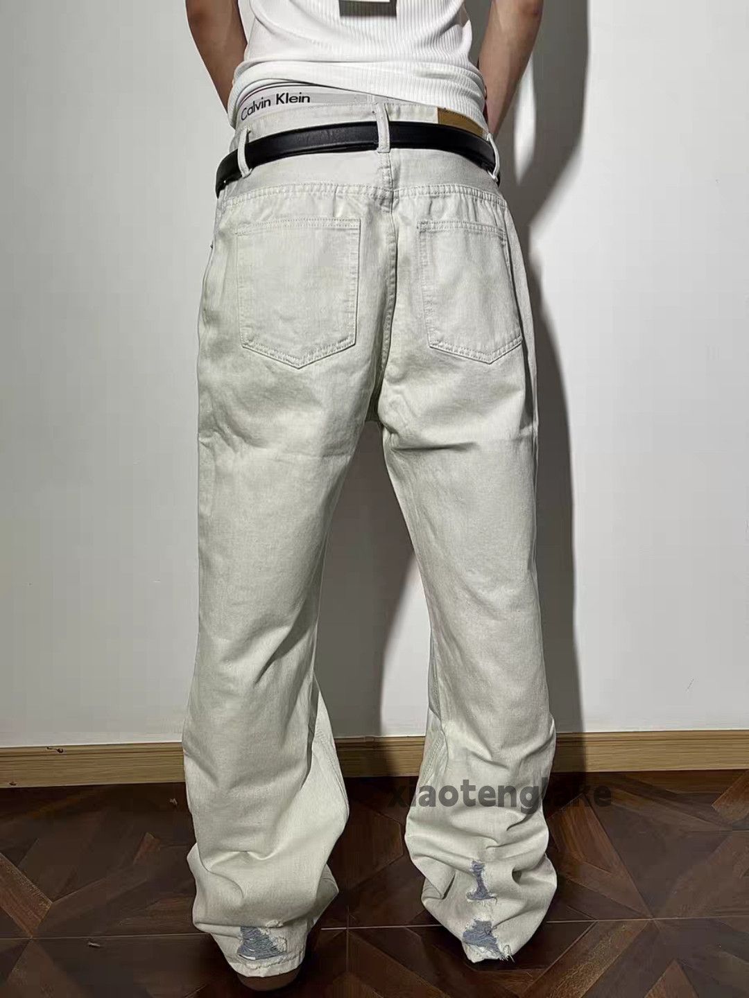 Vintage Custom unisex utility punk yuppie grunge baggy jeans Size US 30 / EU 46 - 6 Thumbnail