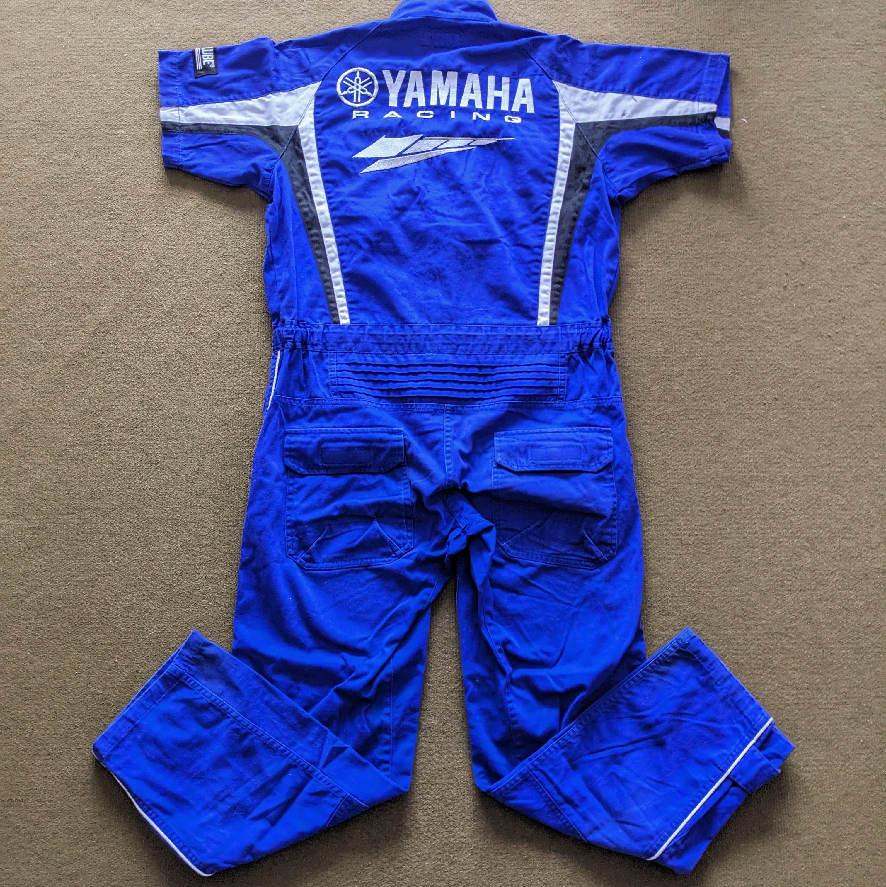 Yamaha Vintage YAMAHA Racing Workwear Coverall Jacket Size US M / EU 48-50 / 2 - 1 Thumbnail