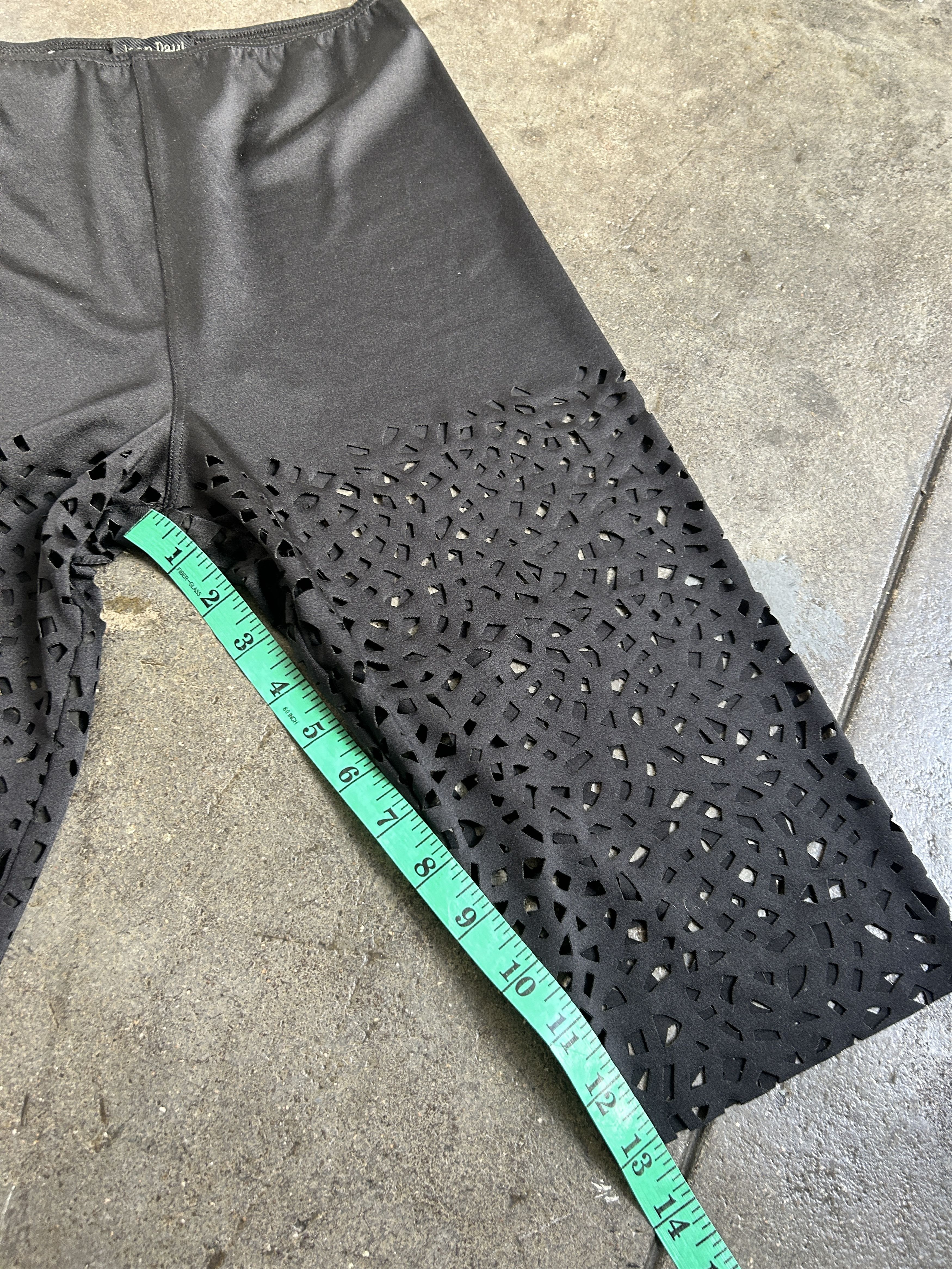 Jean Paul Gaultier Brand New w/ Tags JPG Vintage Rare Tights w/ pattern Size 28" / US 6 / IT 42 - 5 Thumbnail